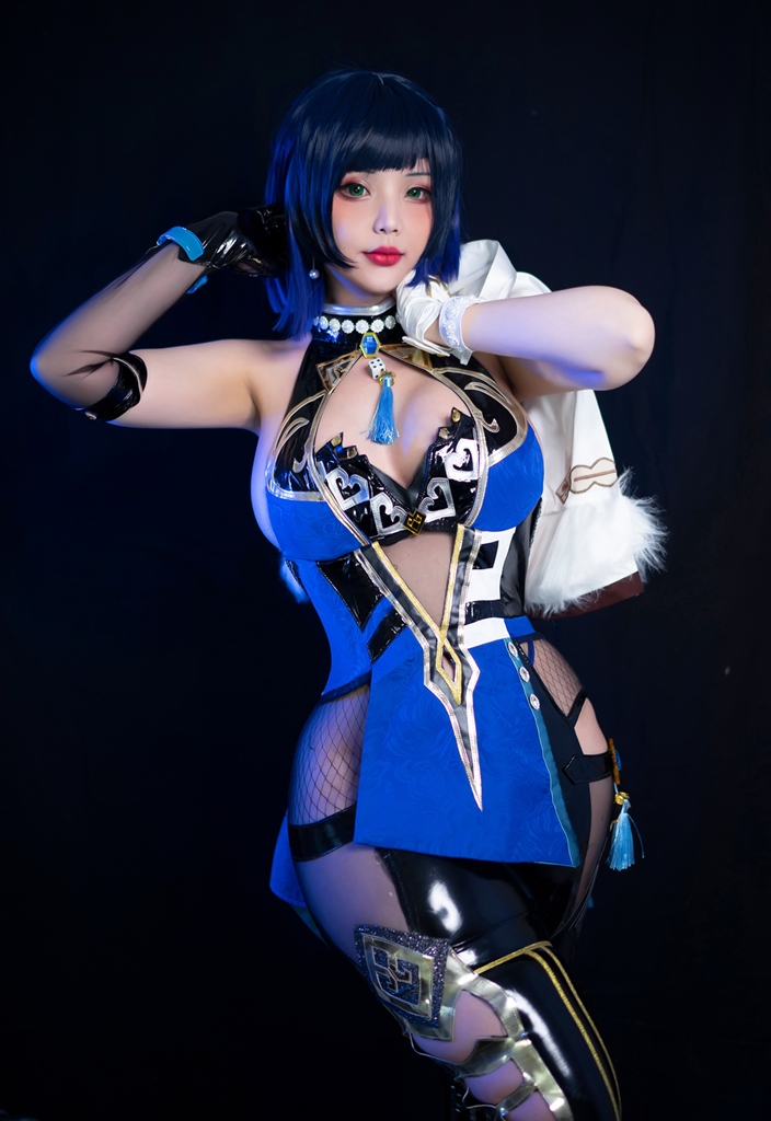 Đọc truyện hentai Tuyển tập Albums siêu phẩm Cosplay - Chap 177 - Hana Bunny – Yelan (Genshin Impact)