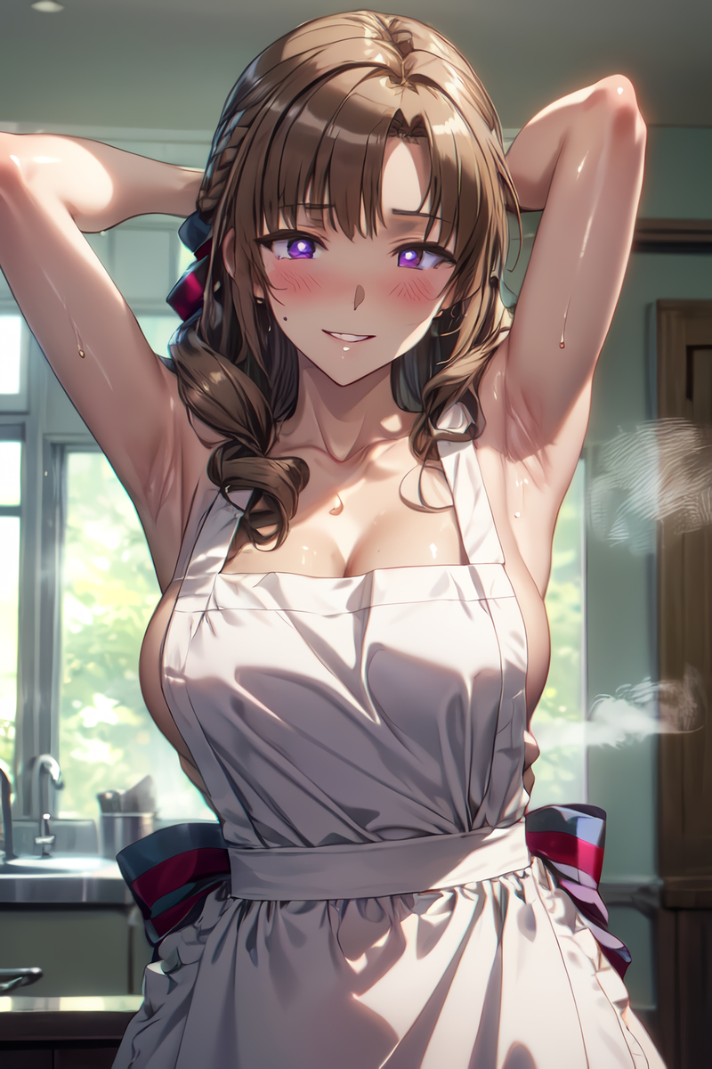 Đọc truyện hentai Tuyển tập Albums Art hentai - Chap 82 - Naked Apron Mamako