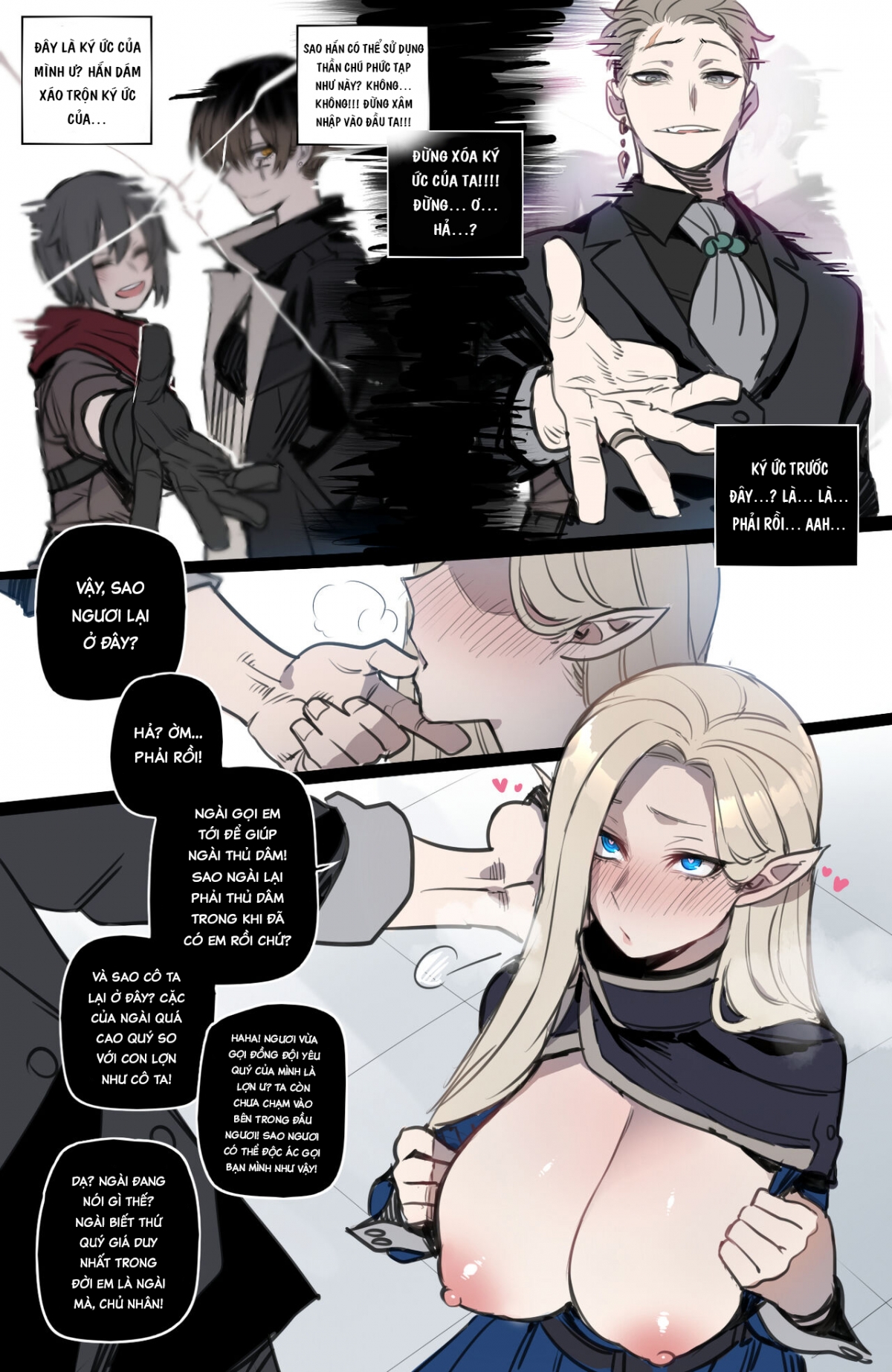 Đọc truyện hentai Bad Ending Party Ending 1: New Master!