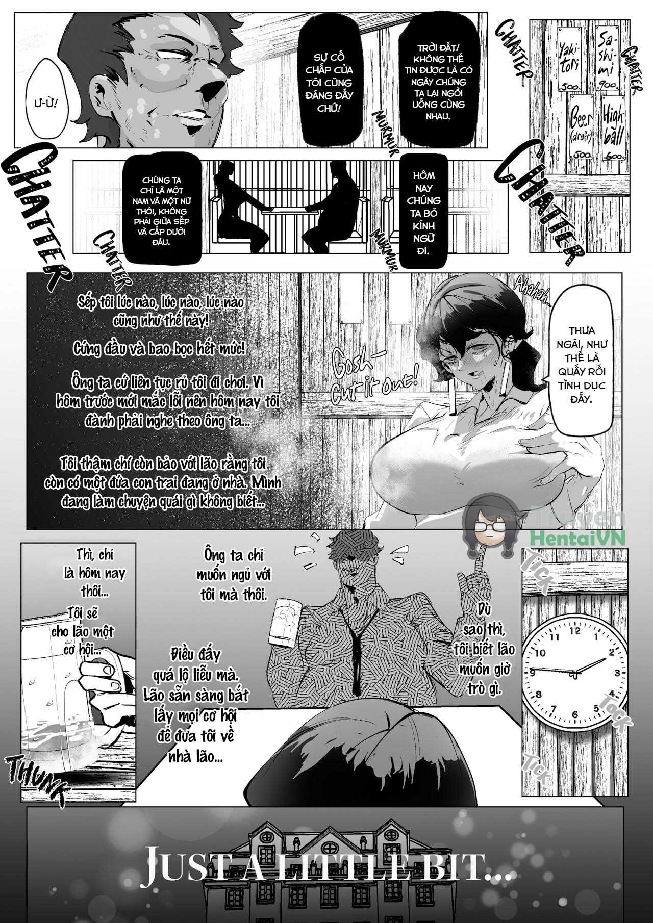 Đọc truyện hentai Người mẹ góa phụ này nào cũng bị sếp phạt Oneshot