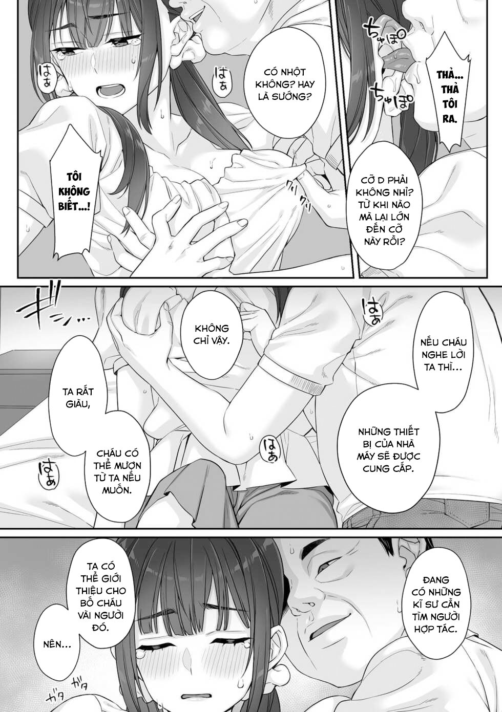 Đọc truyện hentai Junboku Joshikousei wa Oyaji Iro ni Somerarete Comic Ban - Chap 1