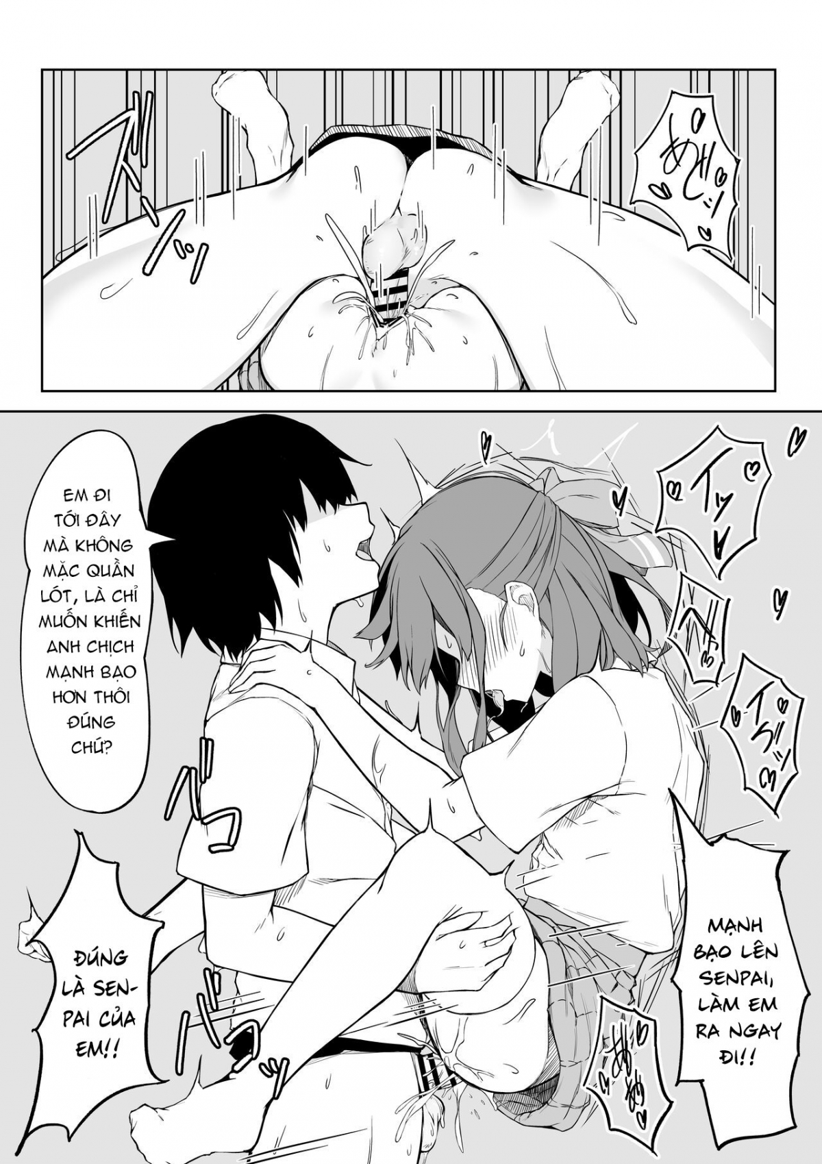 Đọc truyện hentai Ở chung nhà với cô gái đáng yêu - Oneshot
