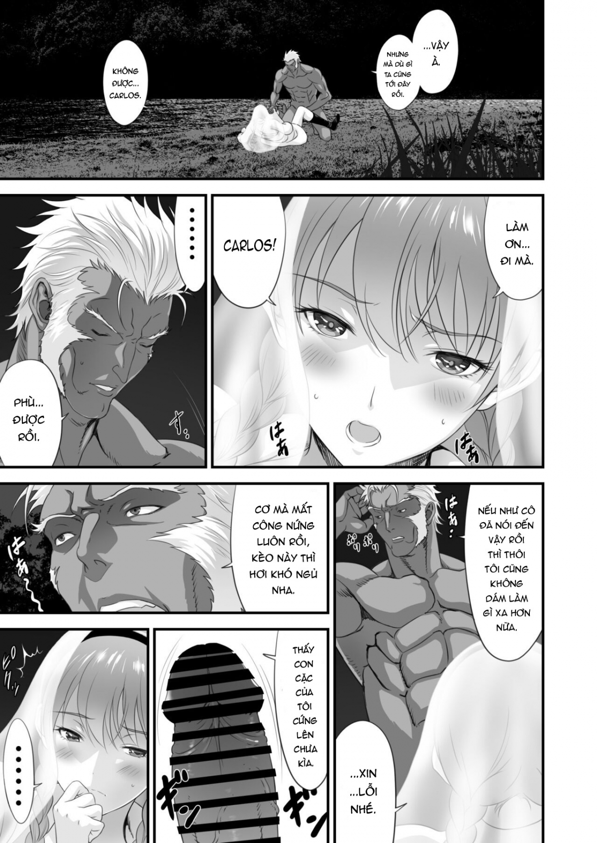 Đọc truyện hentai Netorare Yuusha no Yukusue Side Story - Oneshot - B