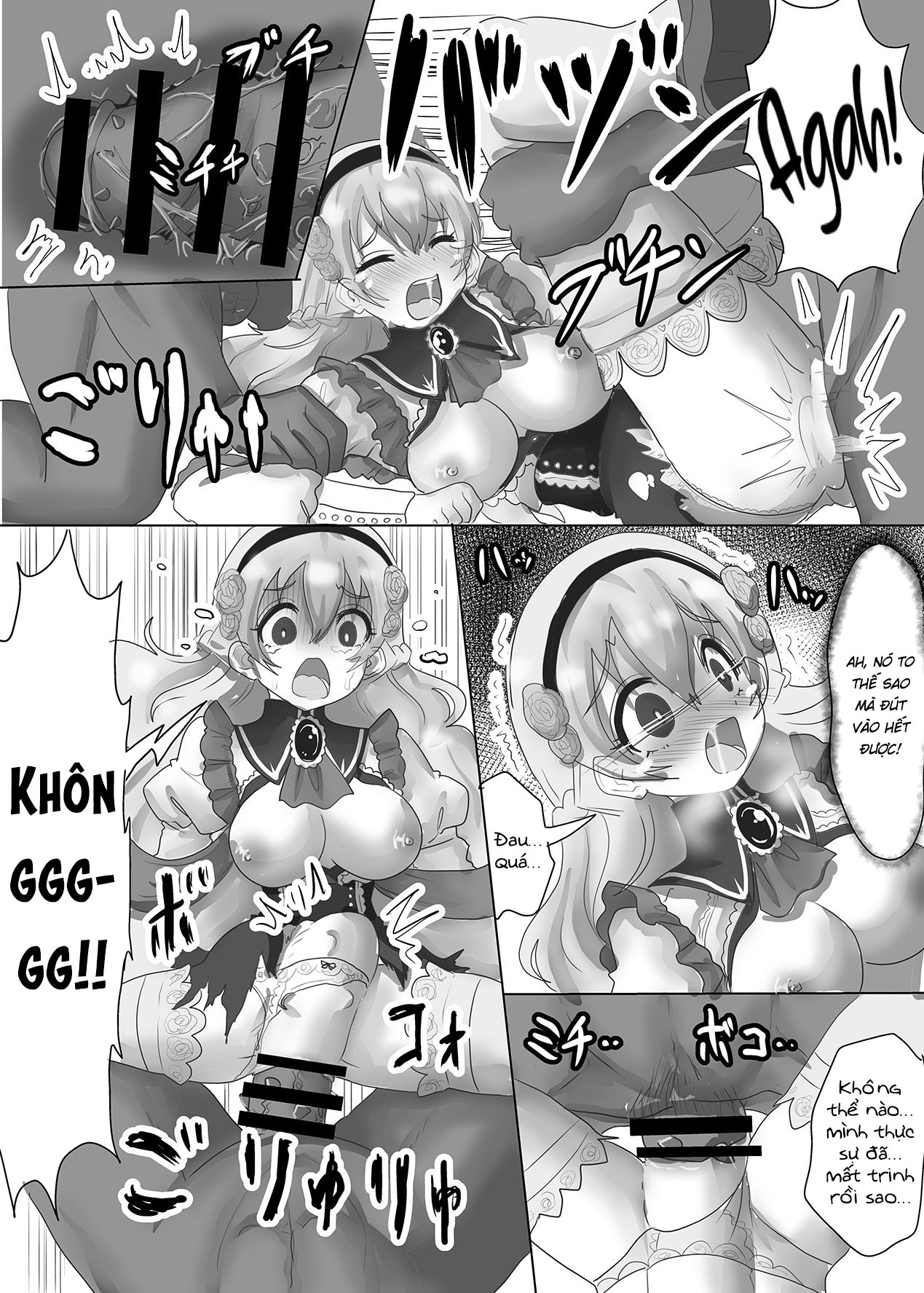 Đọc truyện hentai Thánh nữ chuyển sinh bị Ma vương tà ác hiếp dâm rồi bị ép trở thành cô dâu đẻ con cho hắn - Oneshot nứng