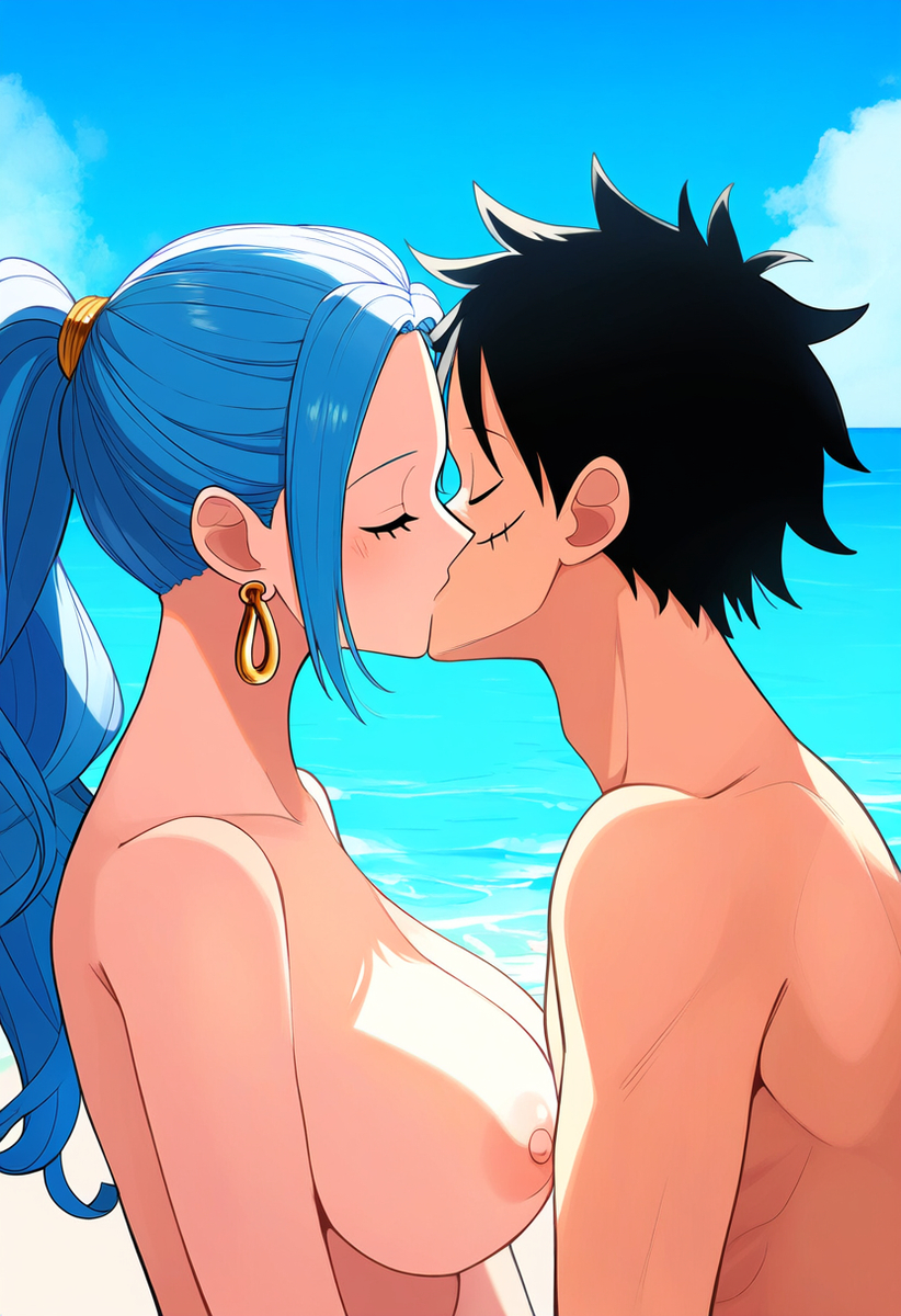 Đọc truyện hentai Tuyển tập Albums Art hentai - Chap 38 - Luffy vs Vivi