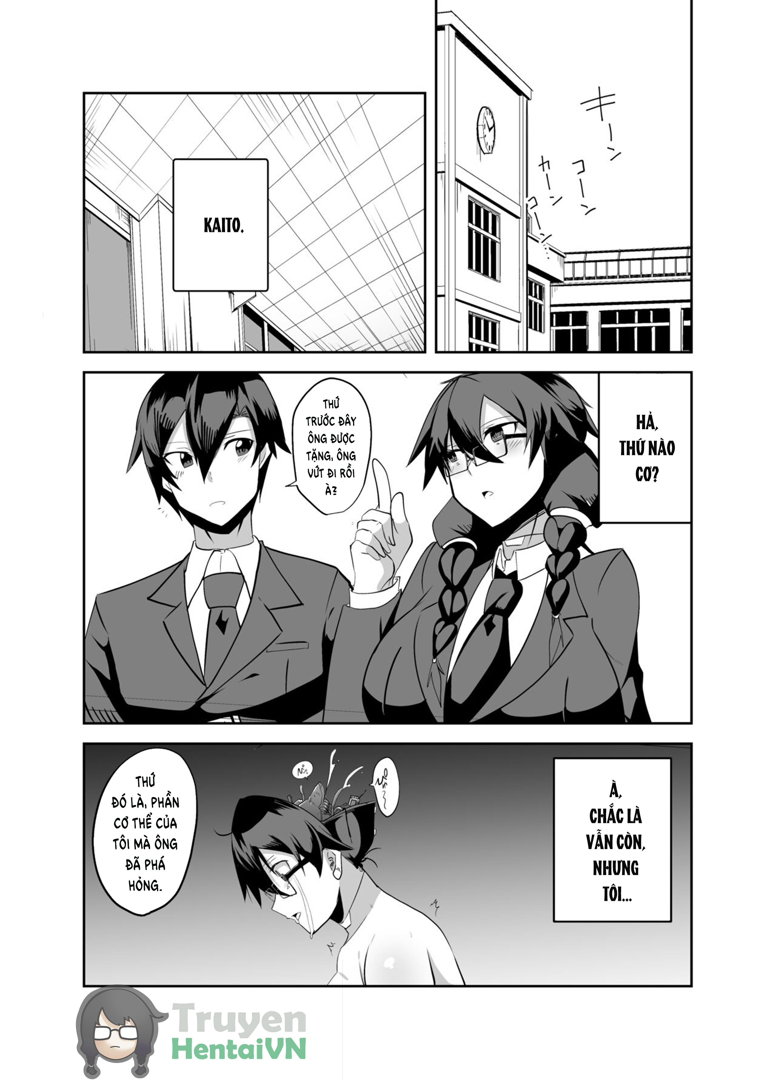 Đọc truyện hentai Android no Osananajimi Tachi to Chitsu Onahoecchi Suru Hanashi - oneshot