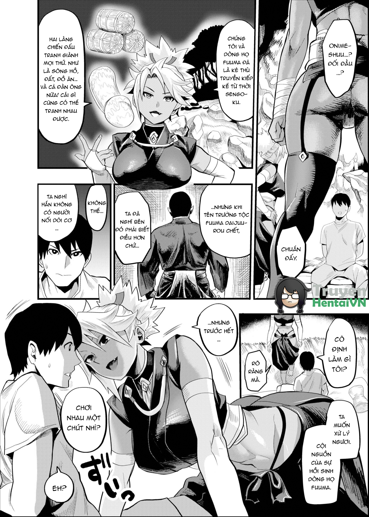 Đọc truyện hentai Oideyo! Kunoichi no Sato Kiwami Fuuma Kunoichi Soutoujou no Maki - Chap 2