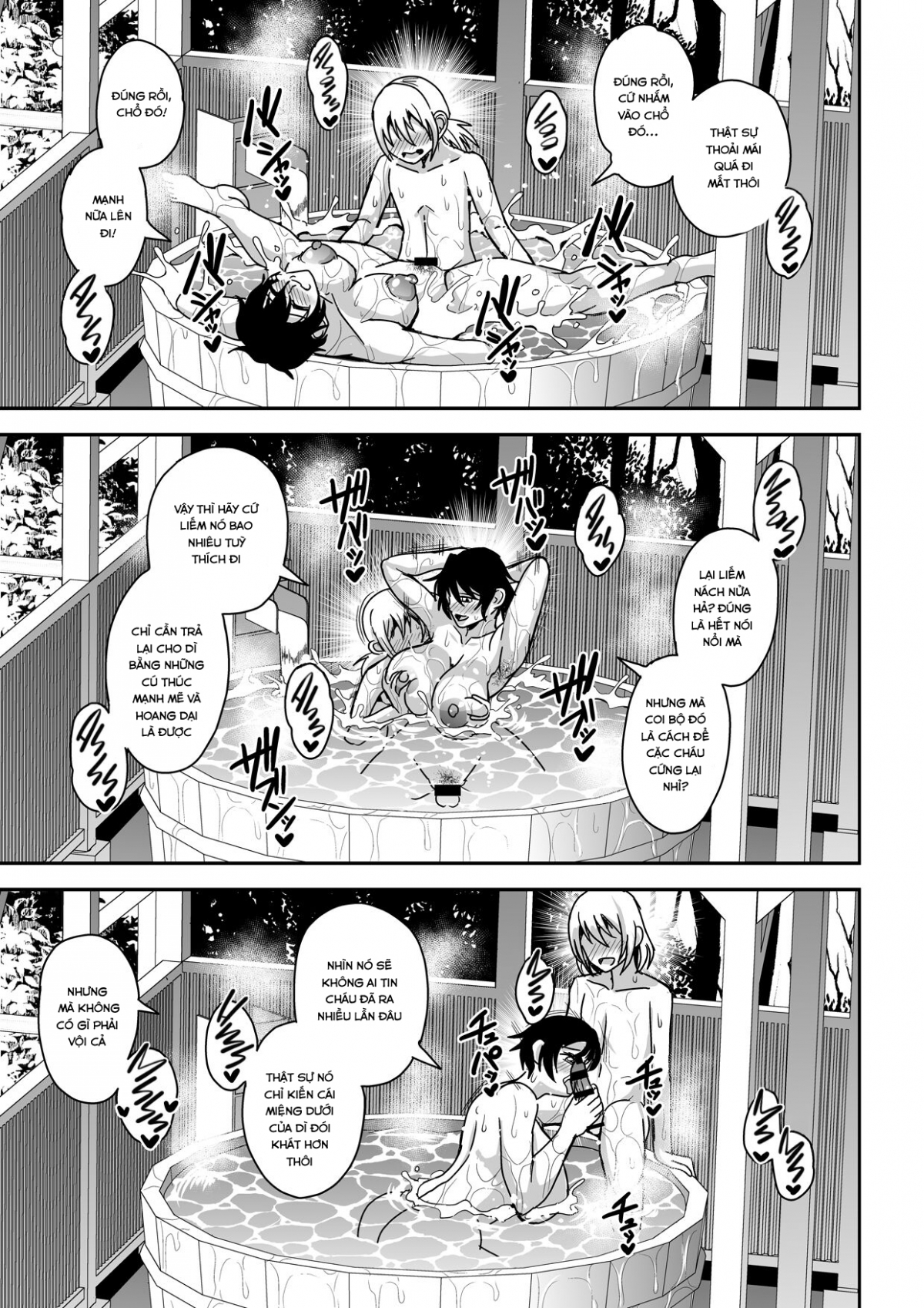 Đọc truyện hentai Alofou độc thân và mối quan hệ với con trai của bạn cô - Chap 2