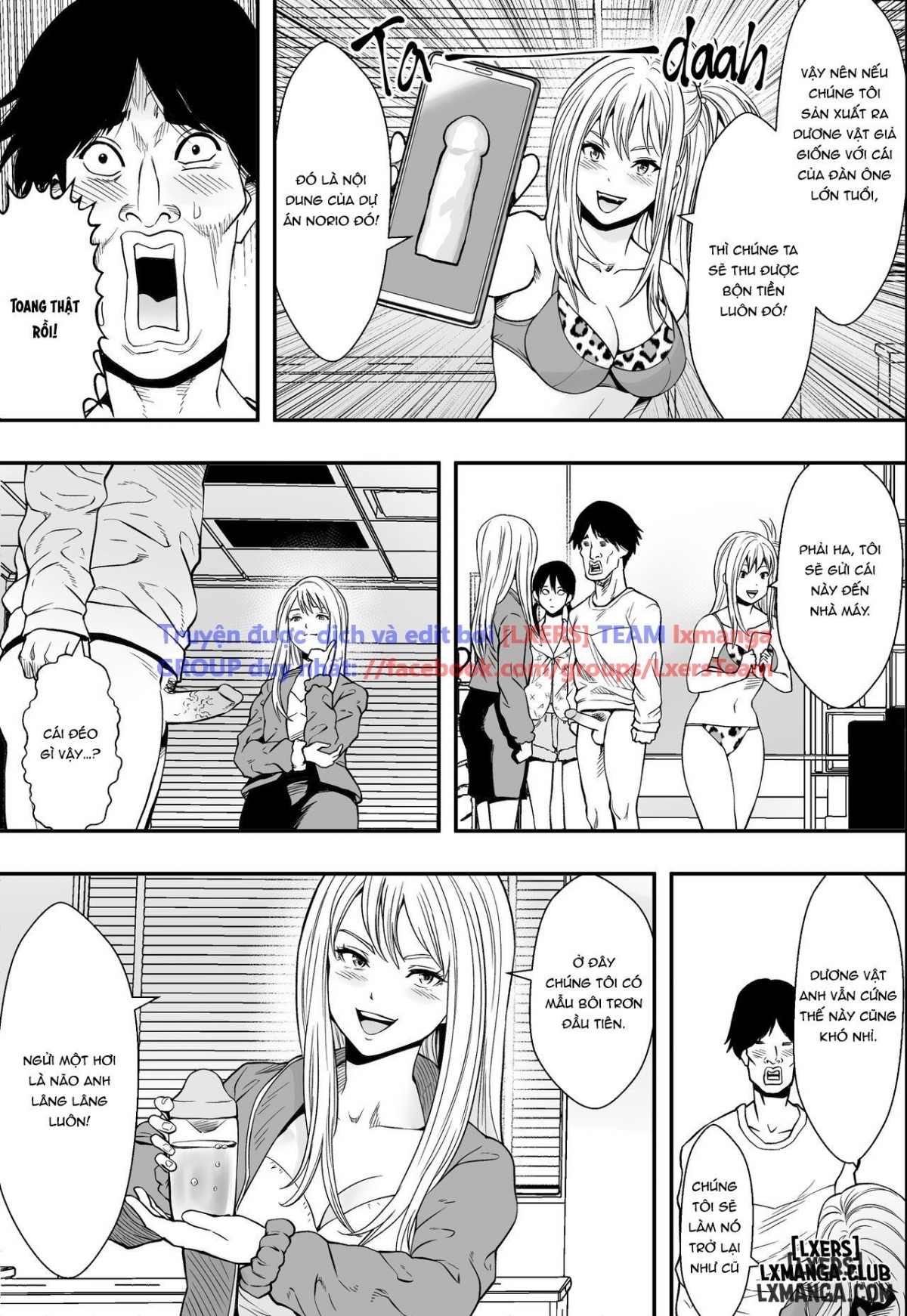 Đọc truyện hentai Getting Busy With Business Gyarus - Oneshot