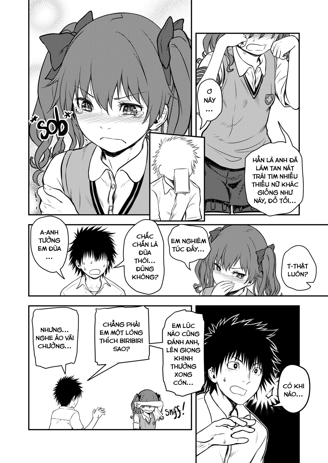 Đọc truyện hentai Black Thoughts (Toaru Kagaku no Railgun) - Oneshot