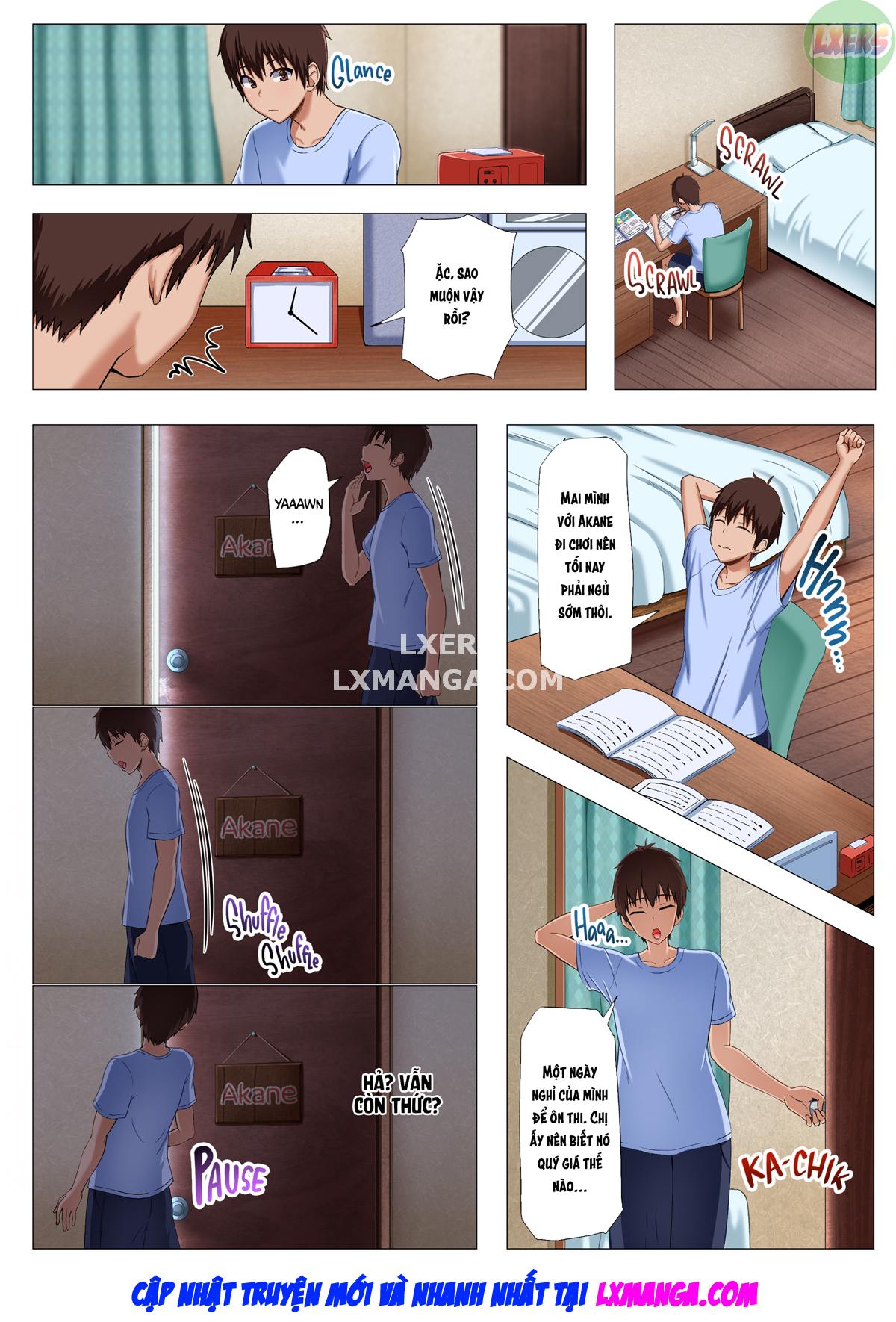 Đọc truyện hentai Cậu học sinh may mắn và cô gia sư xinh đẹp - Oneshot