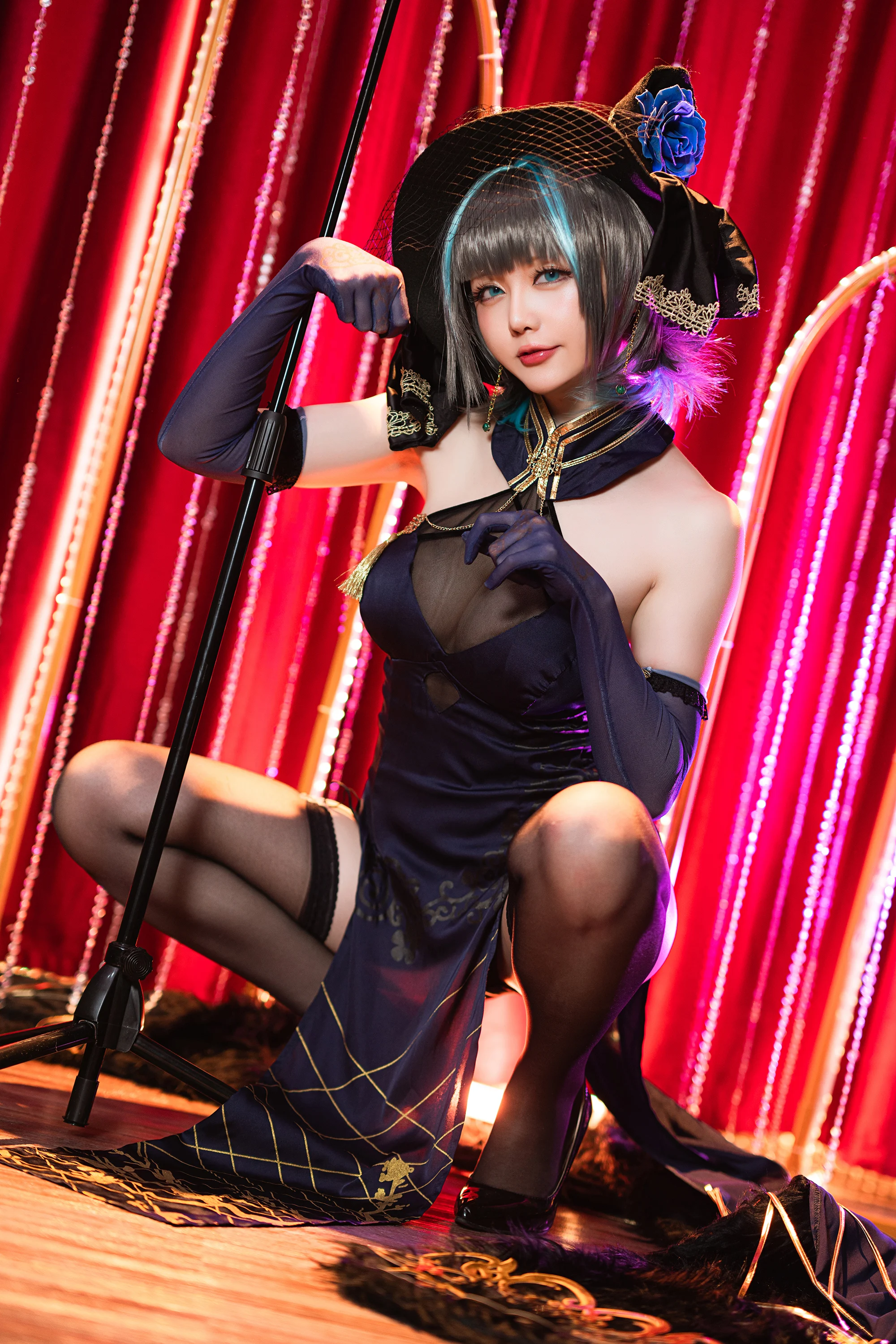 Đọc truyện hentai Tuyển tập Albums siêu phẩm Cosplay - Chap 663 - Star Chichi - Cheshire Cheongsam