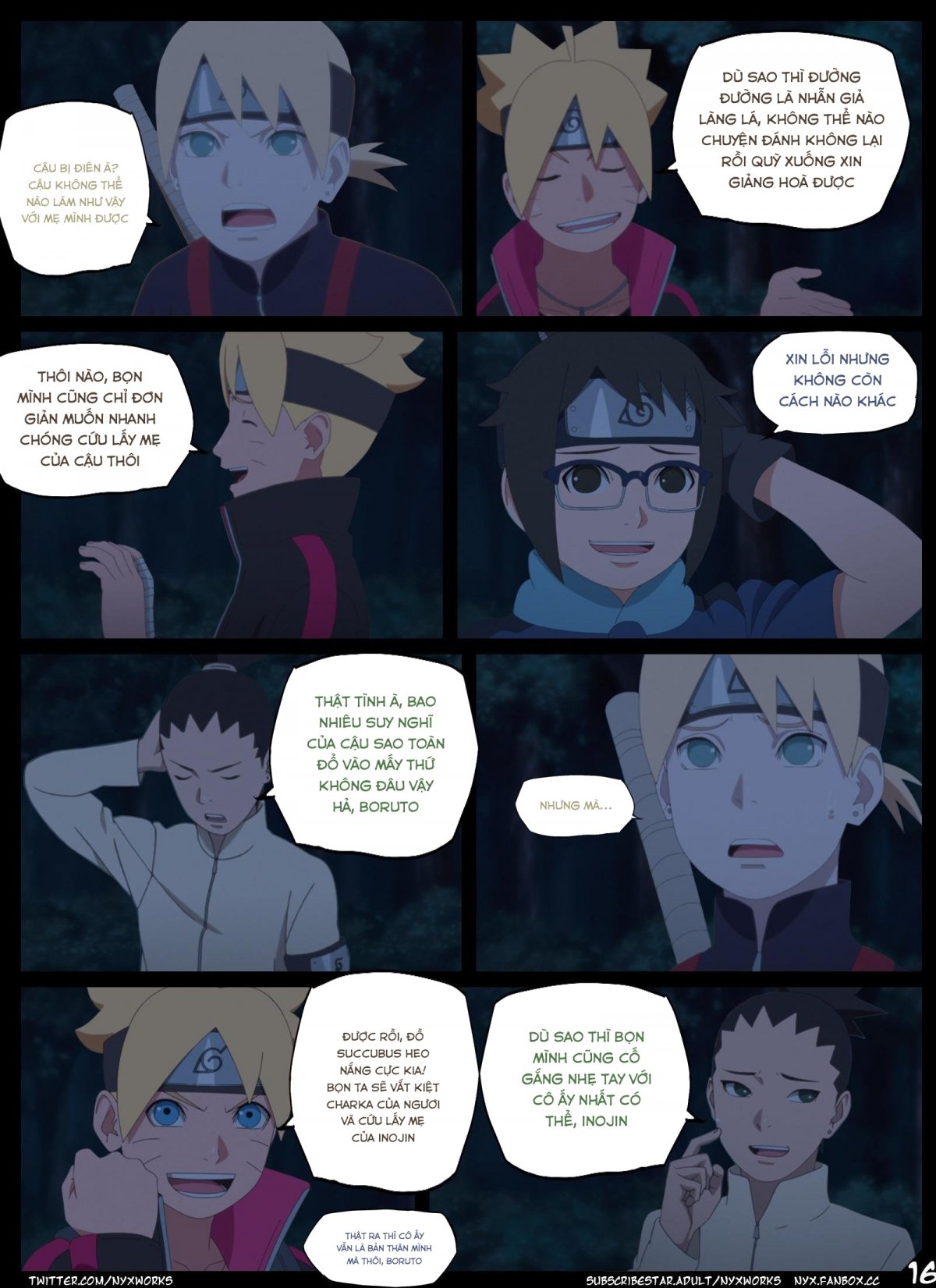 Đọc truyện hentai Đêm nghi lễ (Naruto) - Oneshot