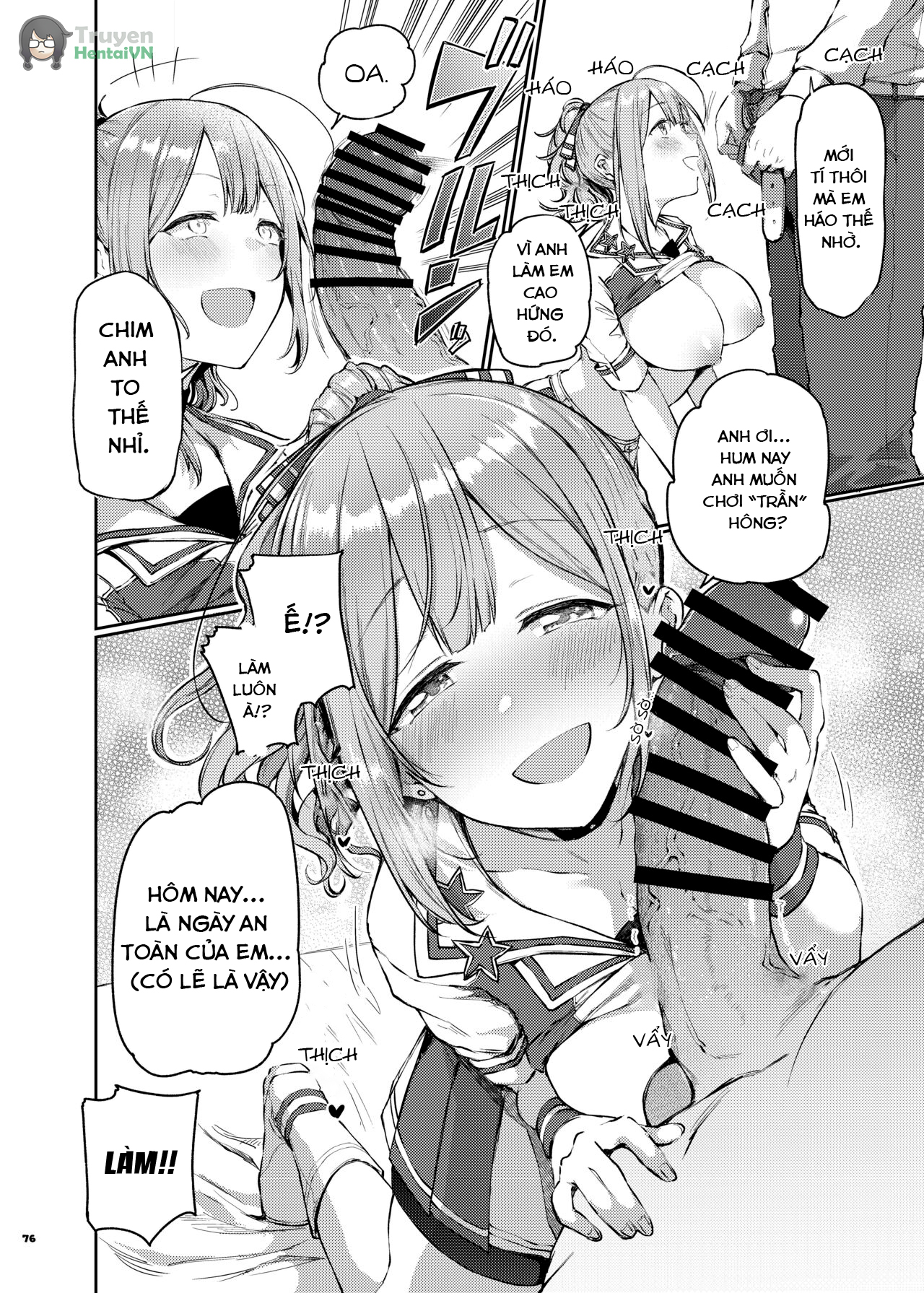 Đọc truyện hentai ShinyM@S Icha Love Ero Goudou SWEET COLORS (THE iDOLM@STER: Shiny Colors) [Digital] - Oneshot