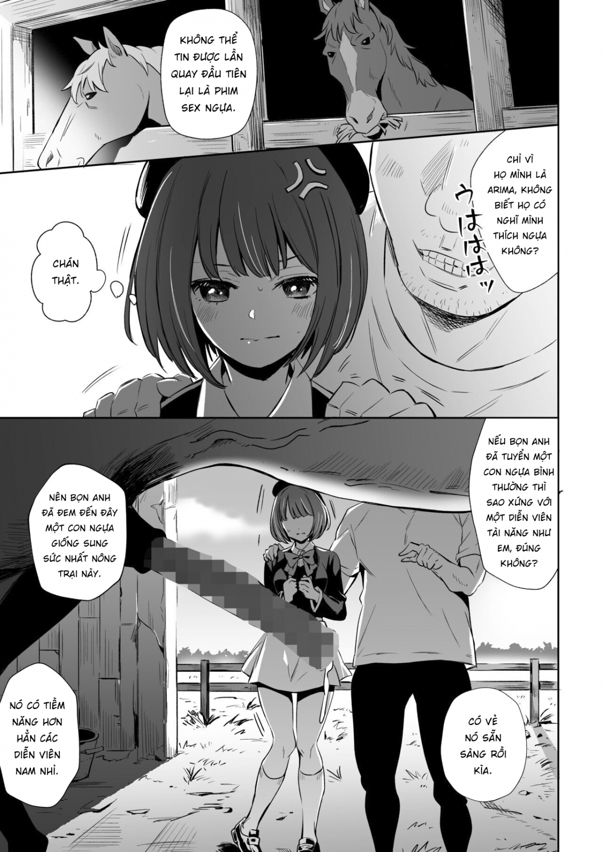 Đọc truyện hentai Uma ga Aritte Omowareta no ka na - Oneshot