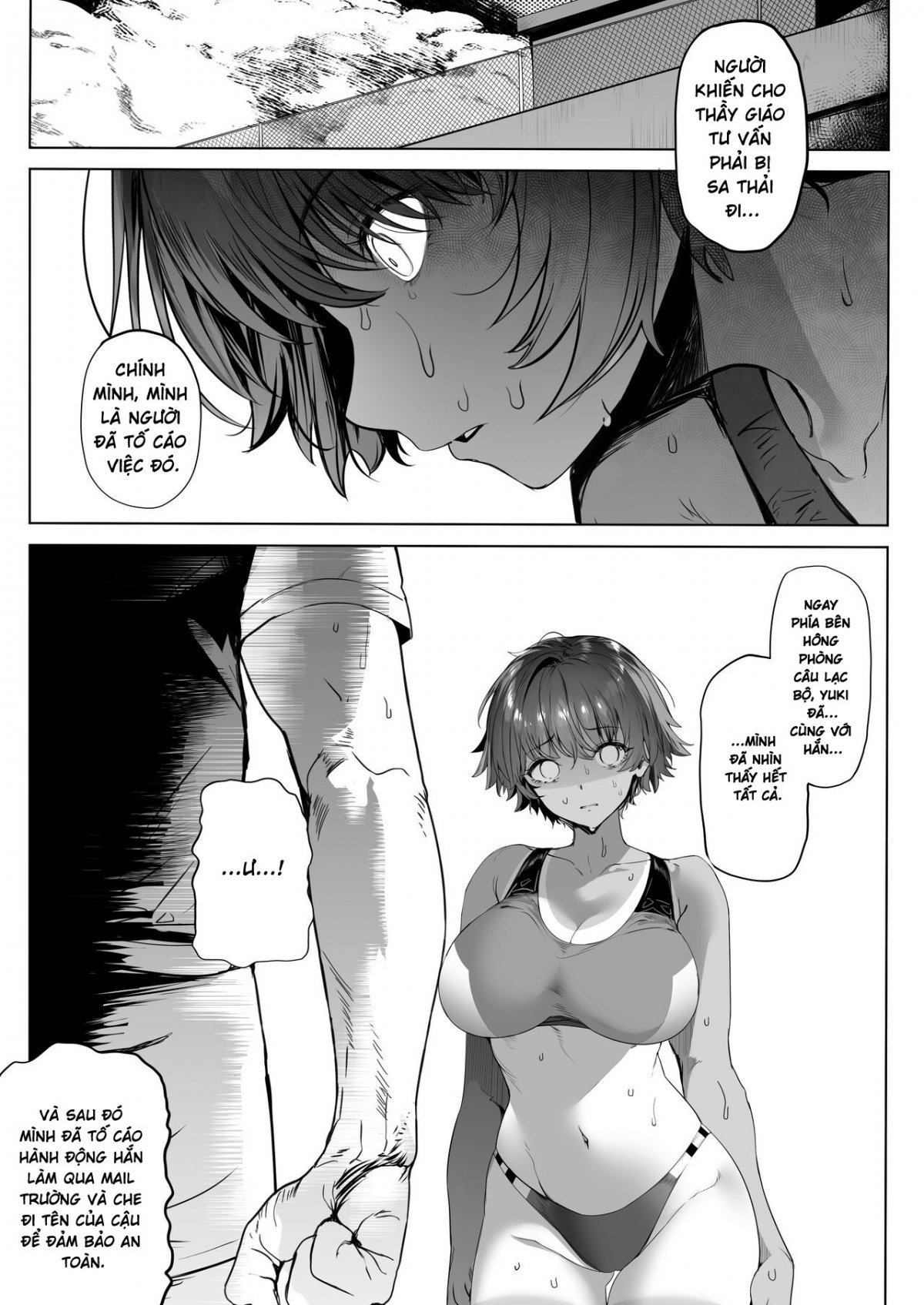 Đọc truyện hentai Rikujoubu no Bokukko Doukyuusei ga Chuunen Komon ni Mesu ni Sareru Ichibu Shijuu - Oneshot cực ngắn