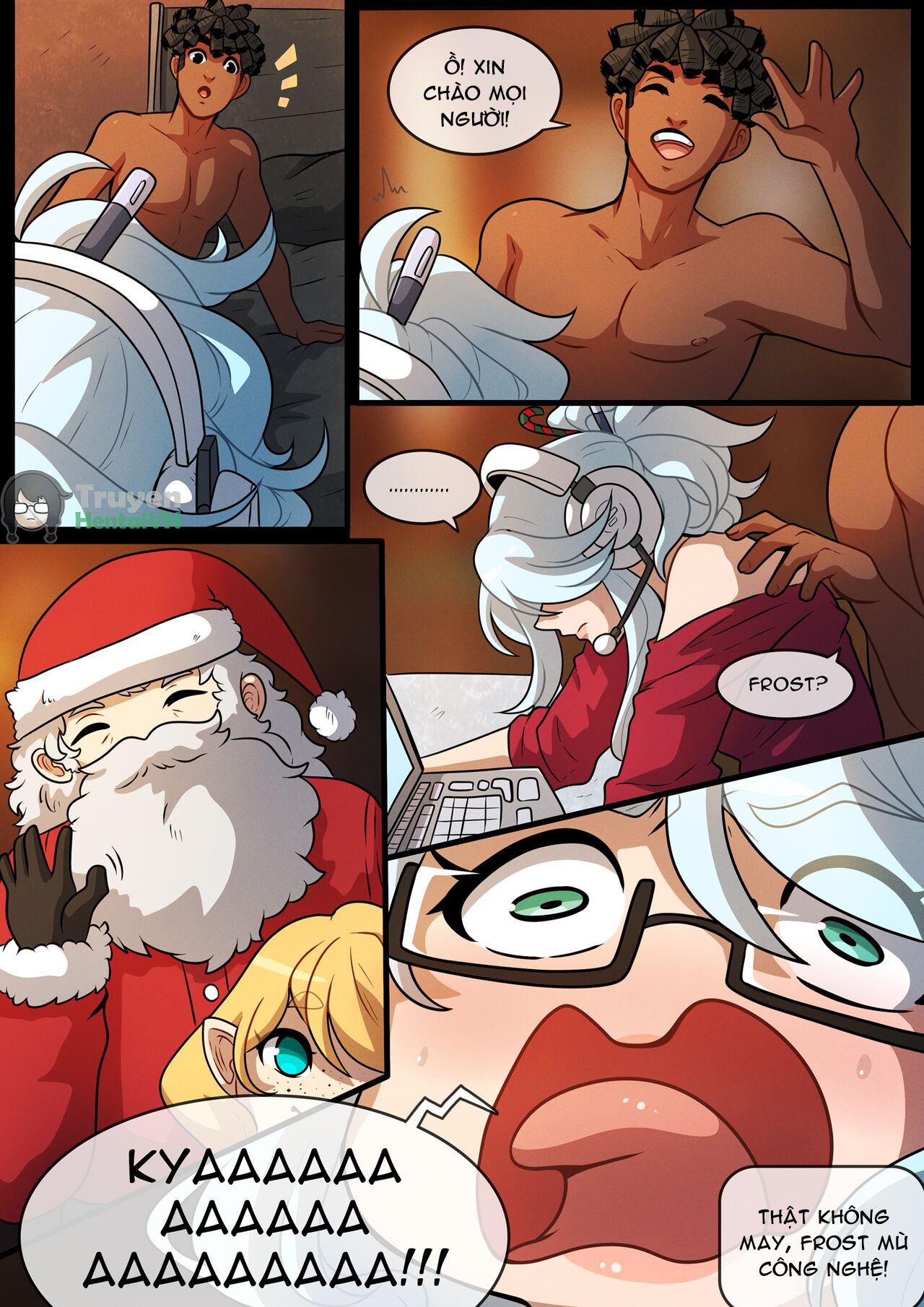 Đọc truyện hentai A Very Frosty Holiday - Oneshot