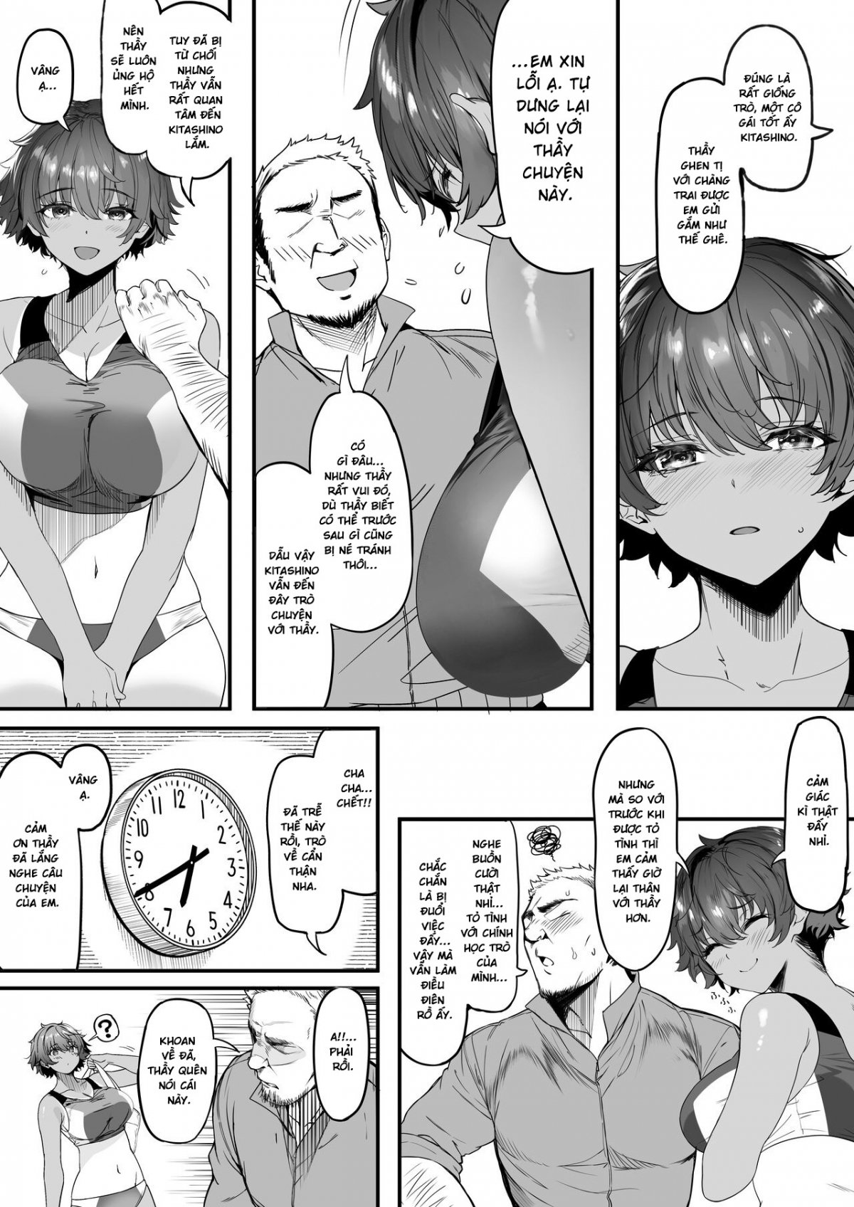 Đọc truyện hentai Rikujoubu no Bokukko Doukyuusei ga Chuunen Komon ni Mesu ni Sareru Ichibu Shijuu - Oneshot cực ngắn