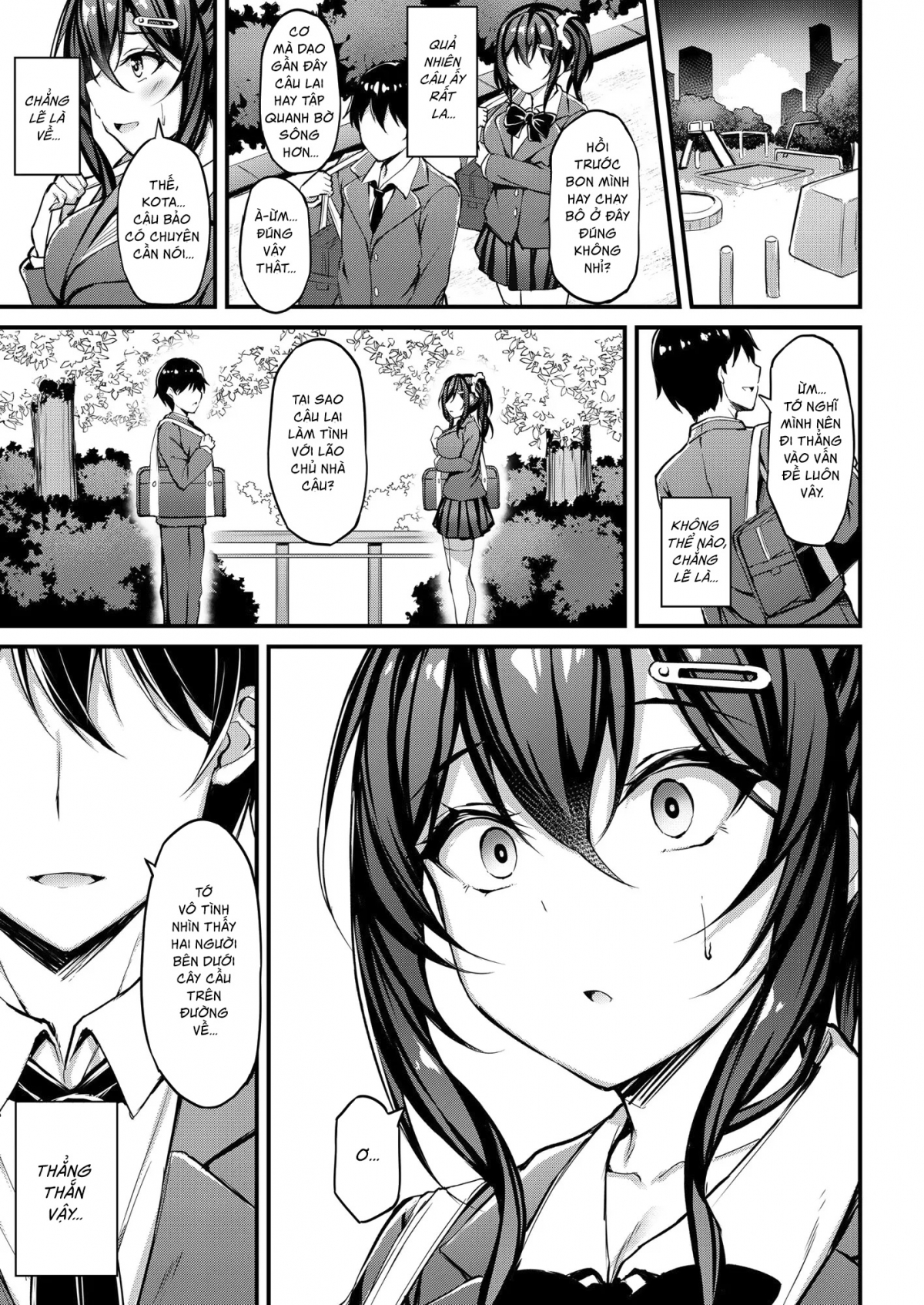 Đọc truyện hentai Kanojo ga Separate o Matou Riyuu -Watashi no Oji-san ni Sasageru Seishun Iro no Separate- - Éc éc