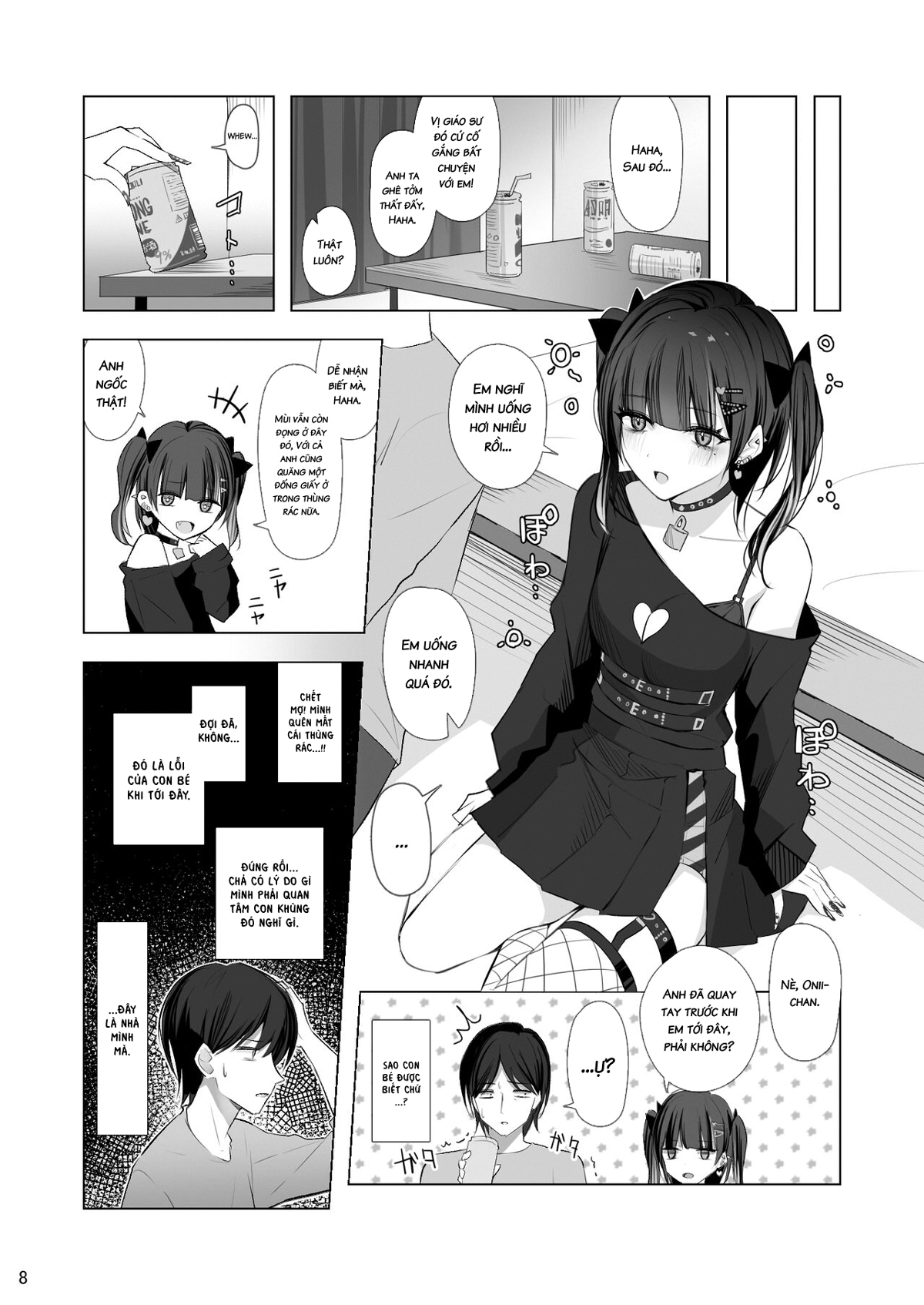 Đọc truyện hentai Cô em gái Ririno-chan xấc xược - Oneshot