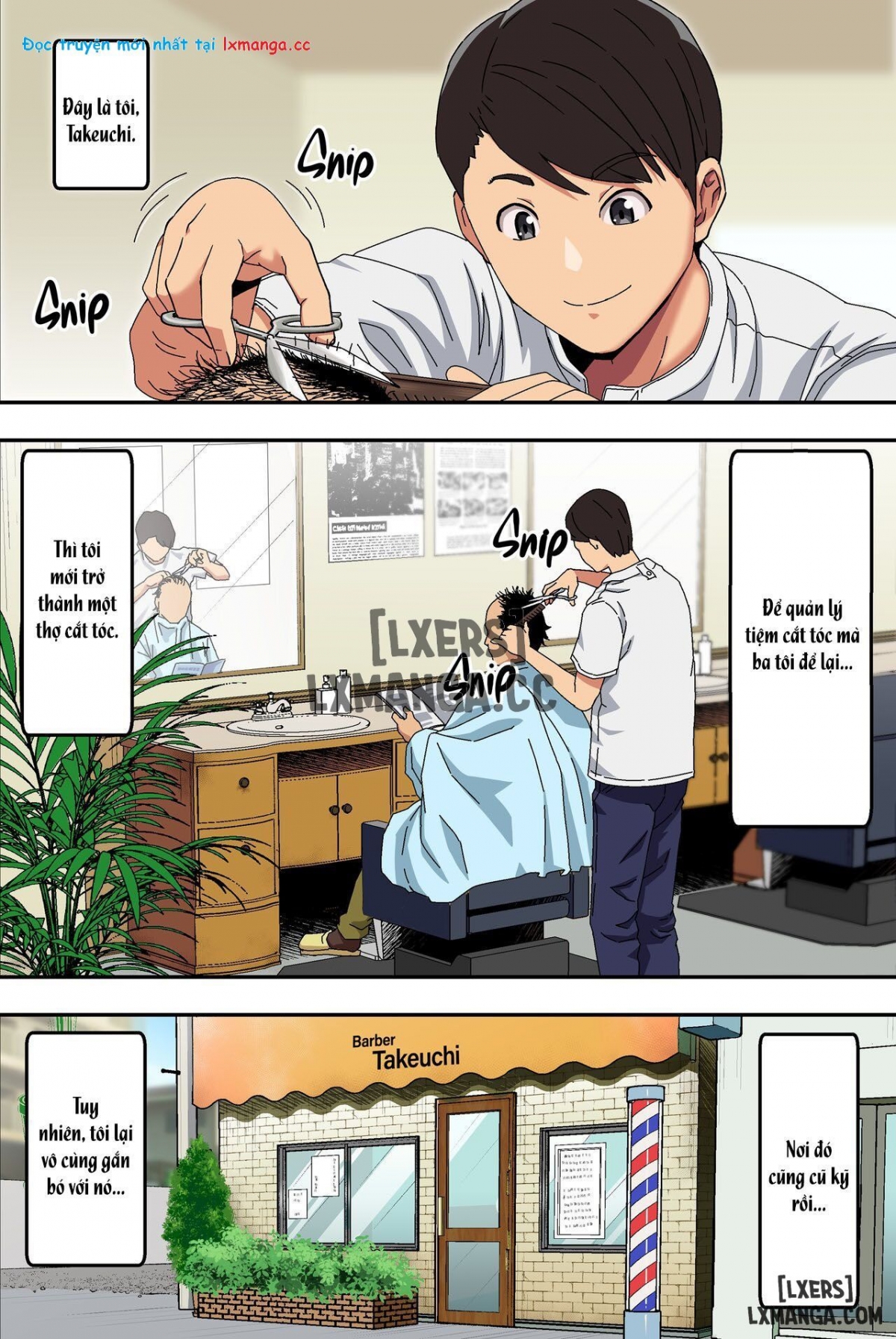 Đọc truyện hentai Barber Shop Fuck - Oneshot