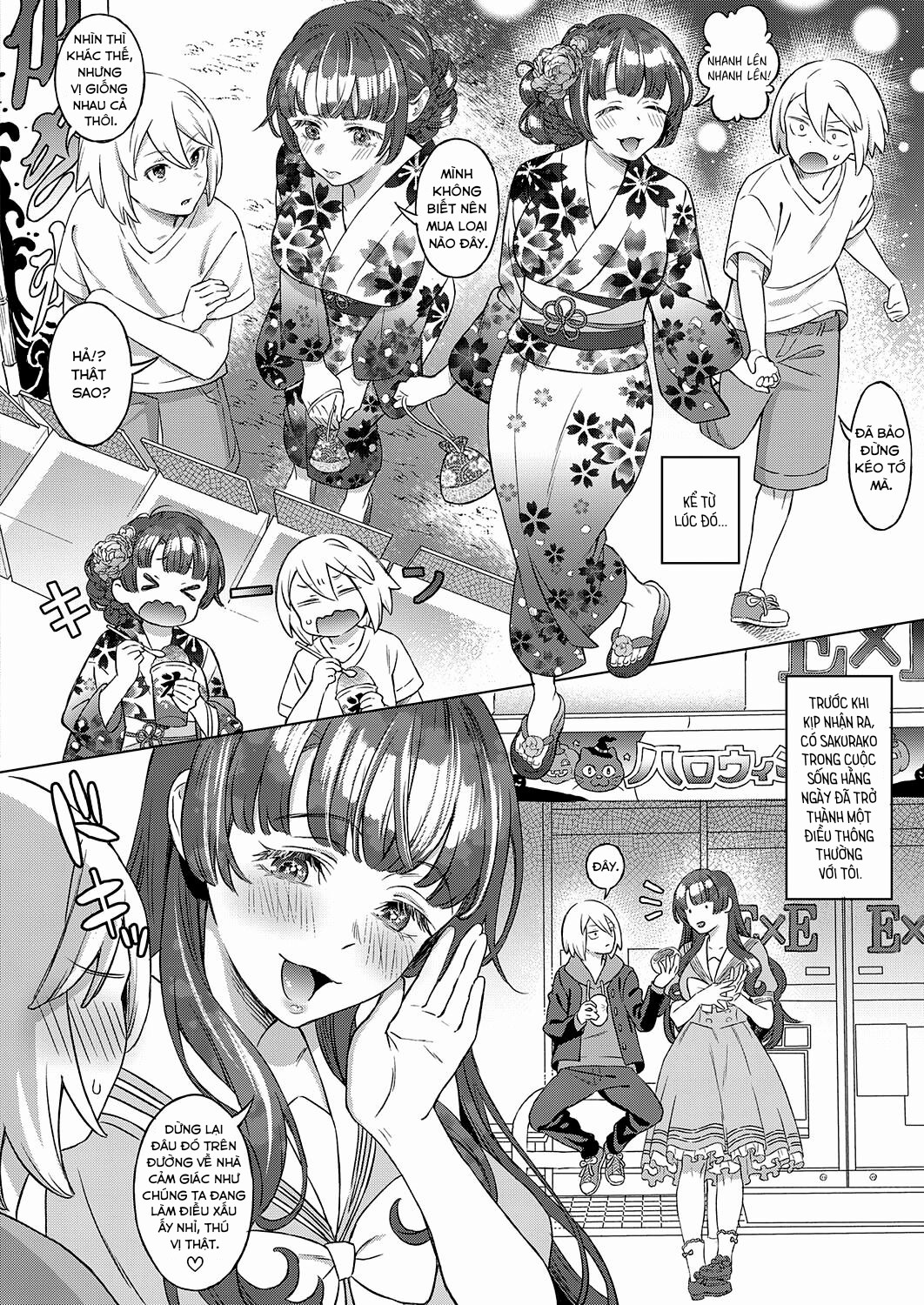 Đọc truyện hentai Amber Town, The Season With Cherry Blossoms - Oneshot