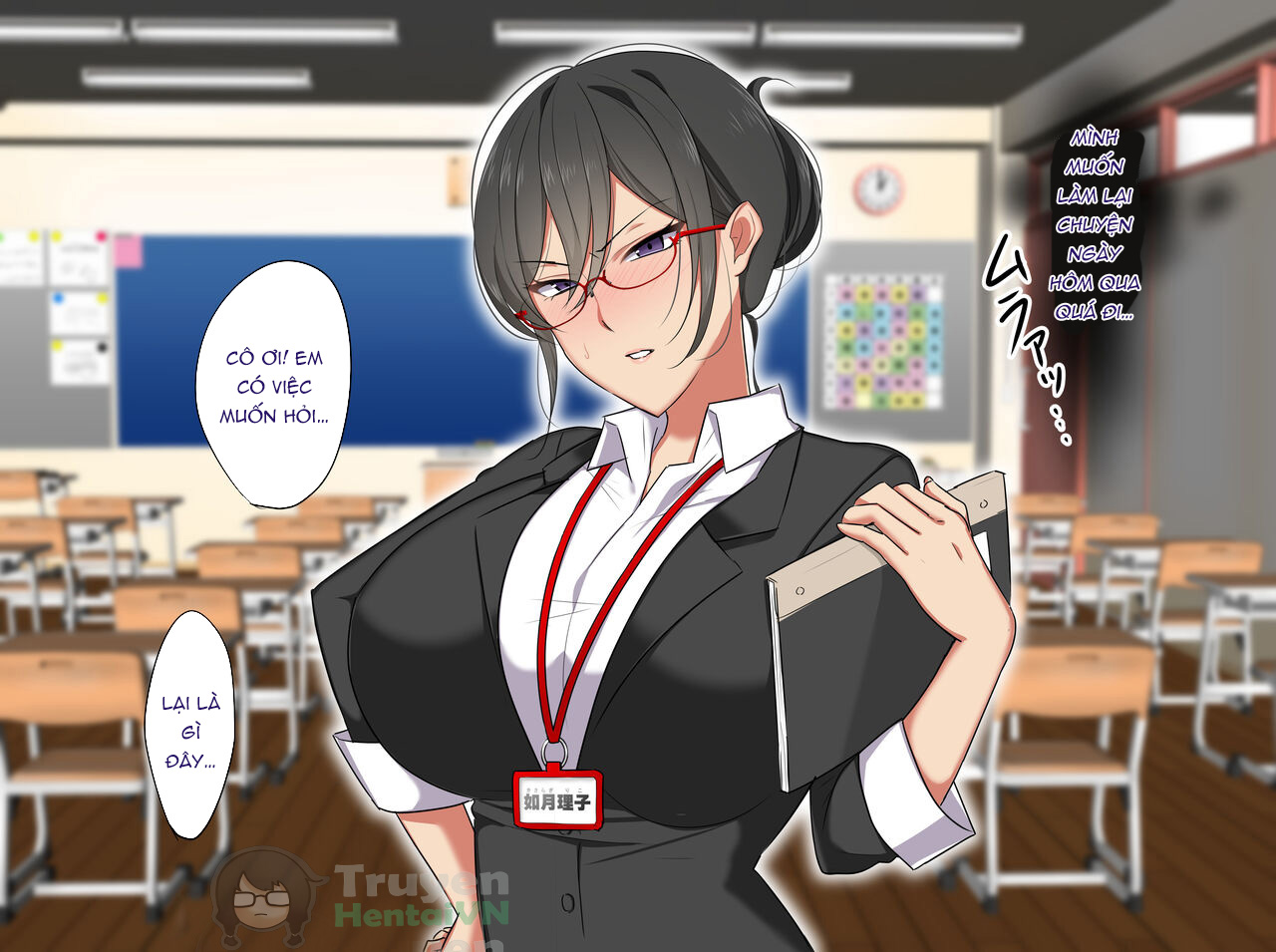Đọc truyện hentai Sensei wa Boku no SeFri ~Oni Kyoushi Kisaragi-sensei - chap 2