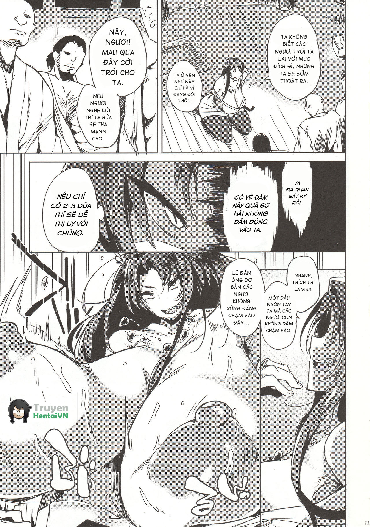 Đọc truyện hentai Hitokuiyama no Haramigami-sama - Oneshot