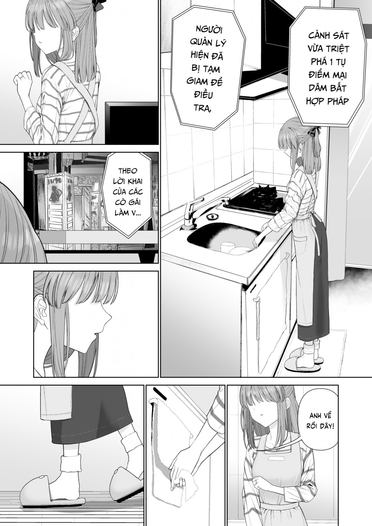 Đọc truyện hentai Sưởi ấm em, trước khi em vụn vỡ - Oneshot