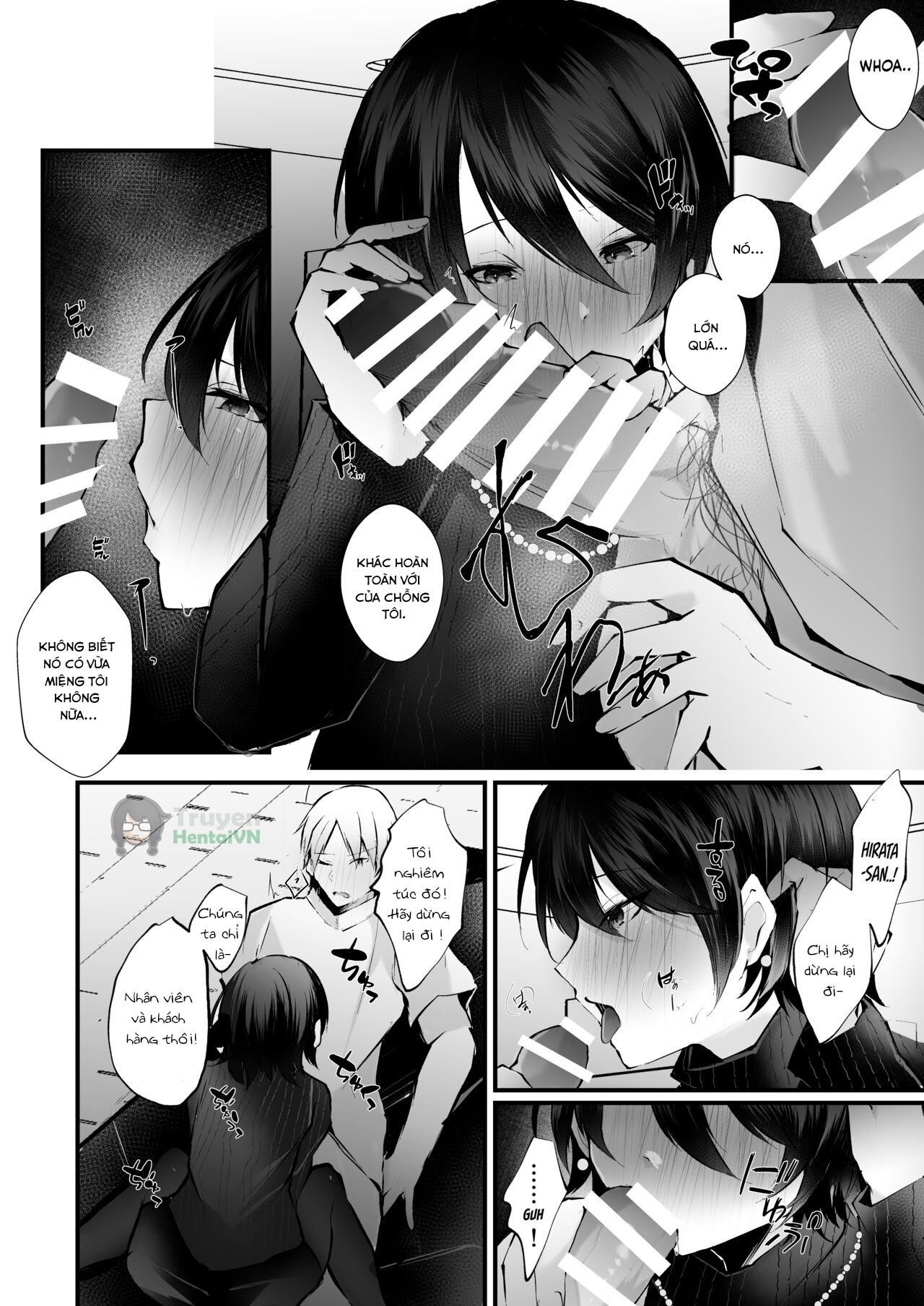 Đọc truyện hentai Bà nội trợ ngực khủng bị trầm cảm - Oneshot