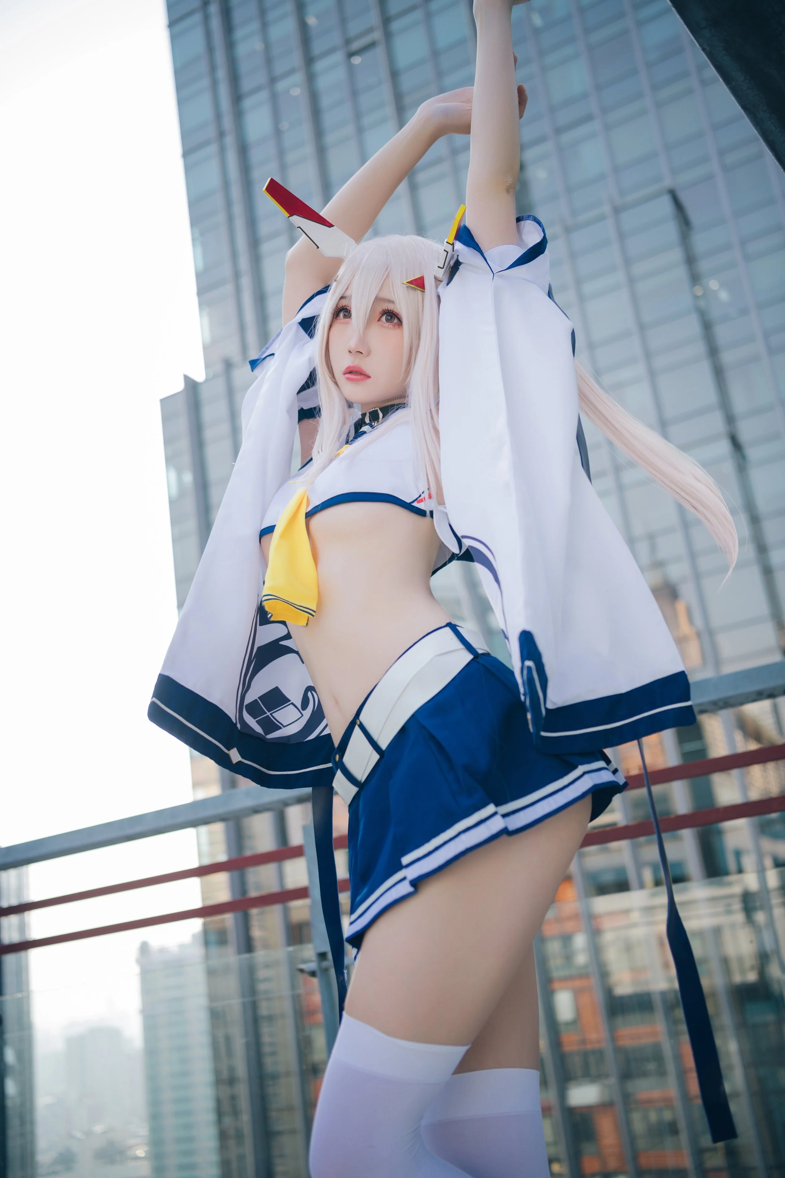 Đọc truyện hentai Tuyển tập Albums siêu phẩm Cosplay - Chap 665 - Guashi Sauce - Ayanami (Azur Lane)