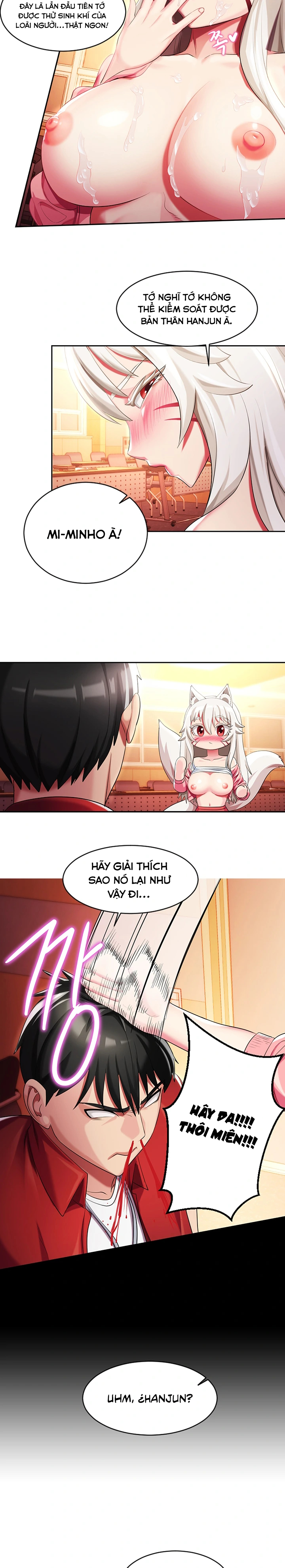 Đọc truyện hentai Phép thuật, hậu cung Yokai - Chap 5