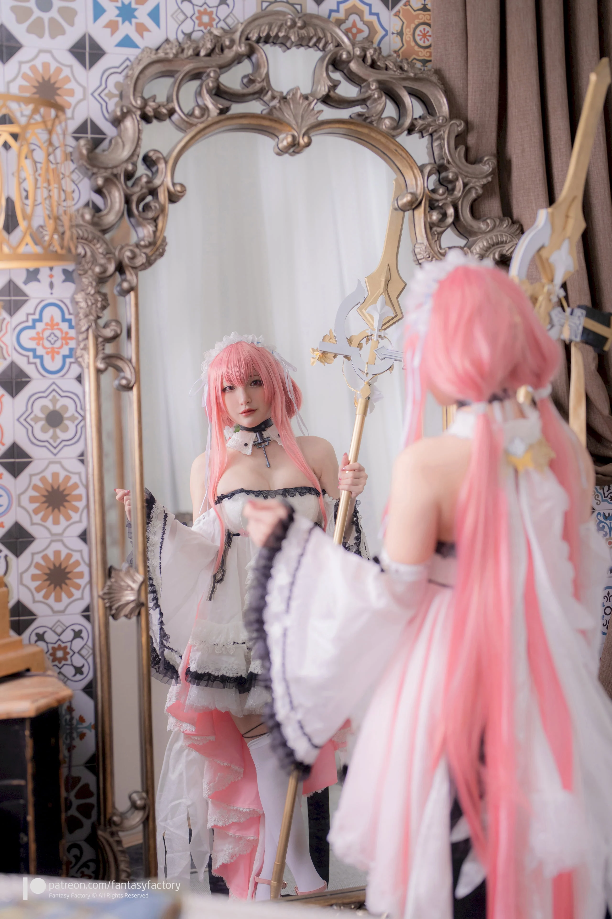 Đọc truyện hentai Tuyển tập Albums siêu phẩm Cosplay - Chap 643 - [Fantasy Factory Xiao Ding] Perseus (Azur Lane)