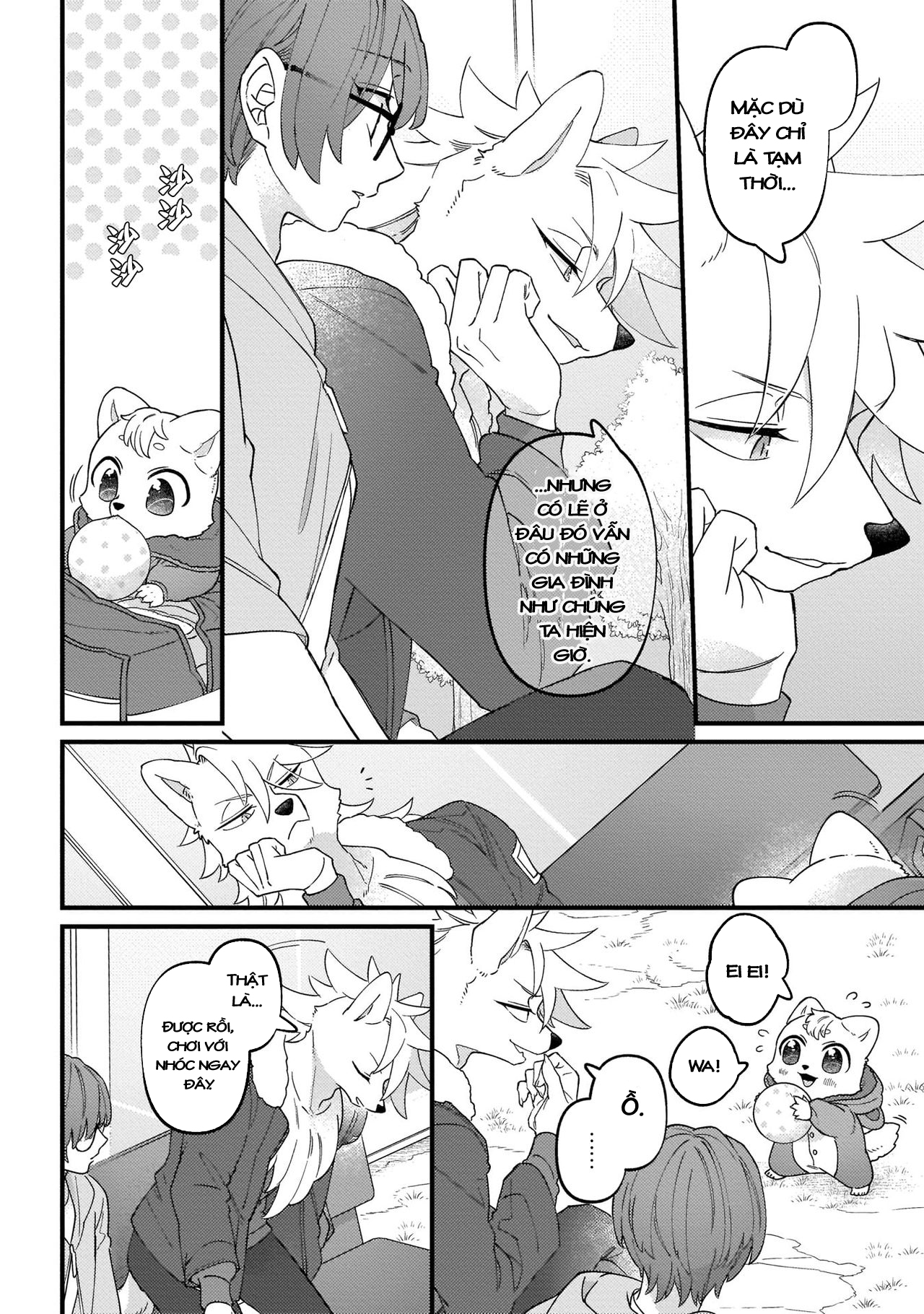 Đọc truyện hentai Trở thành gia đình với thú nhân - Chương 3