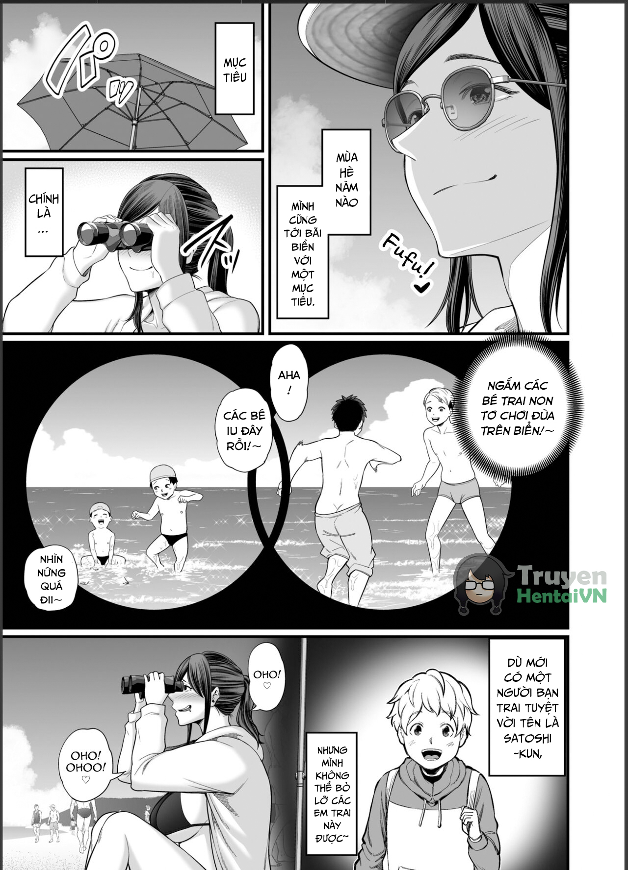 Đọc truyện hentai Toshishita Chin Gui Oba-san 2 - Oneshot