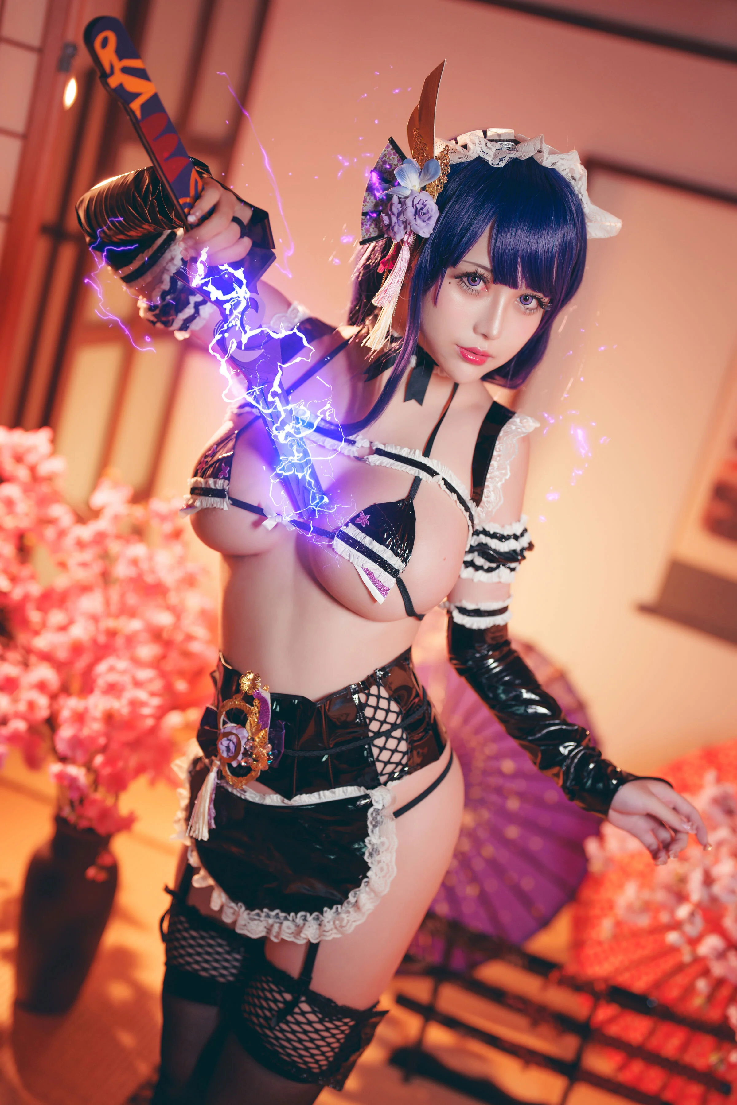 Đọc truyện hentai Tuyển tập Albums siêu phẩm Cosplay - Chap 619 - Rinka Okita - Raiden Shogun