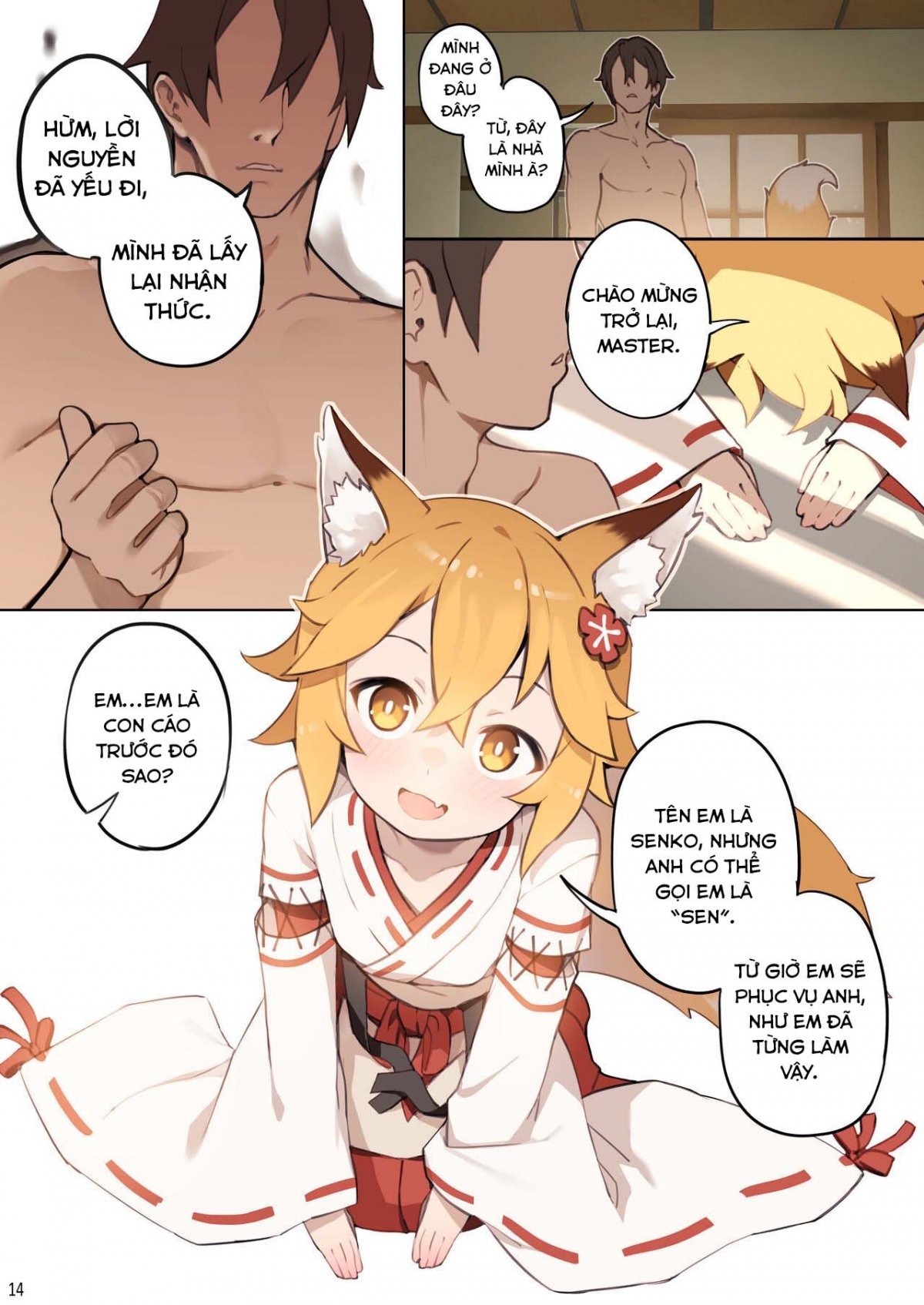 Đọc truyện hentai Hứa với cáo nhỏ - Oneshot (fix)