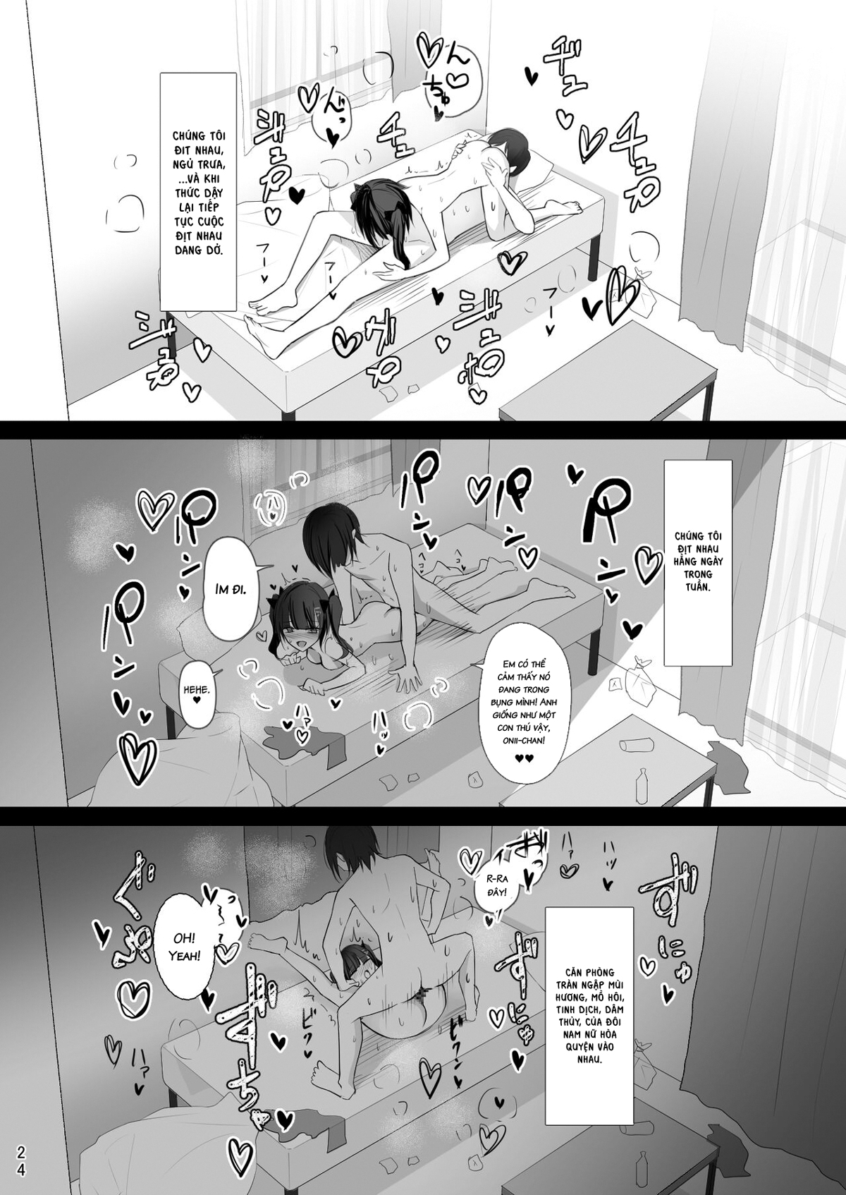 Đọc truyện hentai Cô em gái Ririno-chan xấc xược - Oneshot
