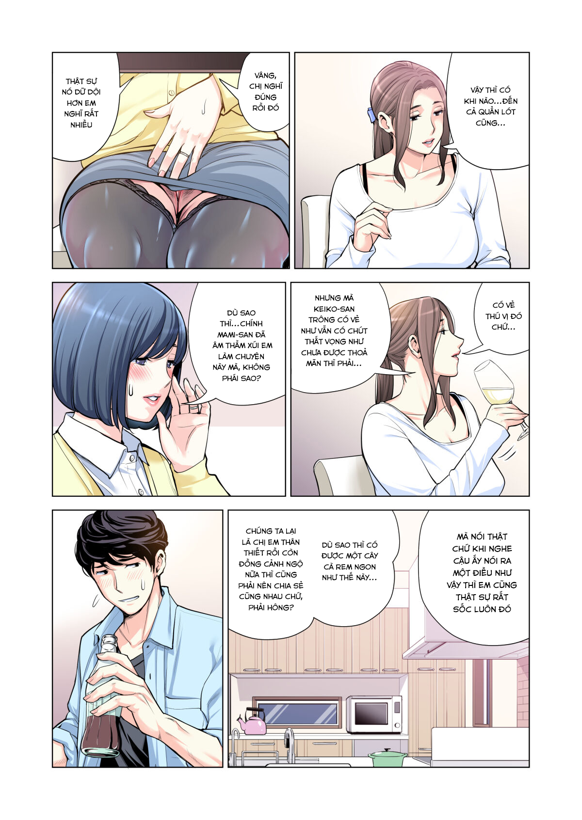 Đọc truyện hentai Jichikai no Hitozuma wa Totemo H deshita Chap 3