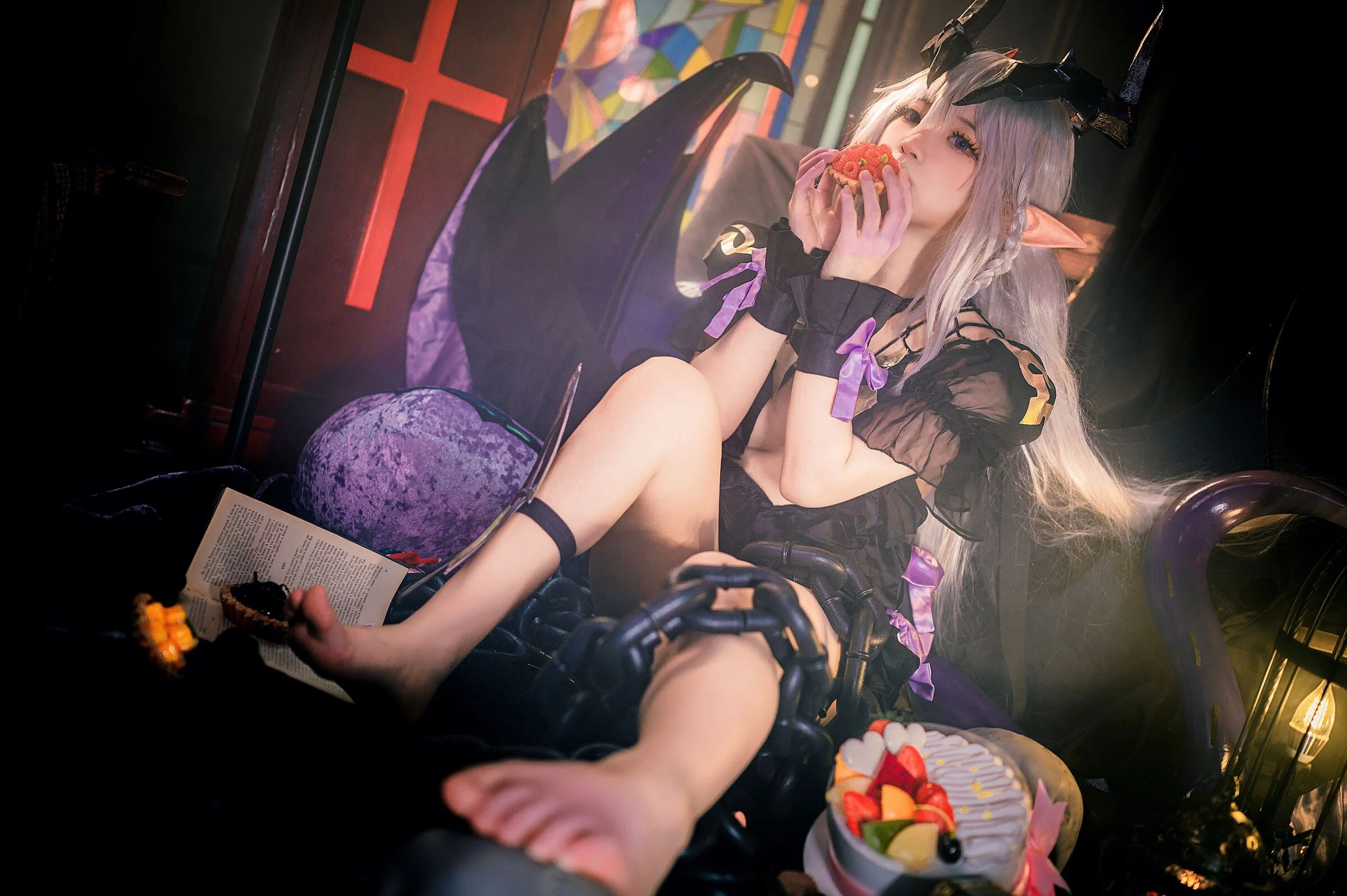 Đọc truyện hentai Tuyển tập Albums siêu phẩm Cosplay - Chap 584 - Yimiaojun - Clover Theater Favna
