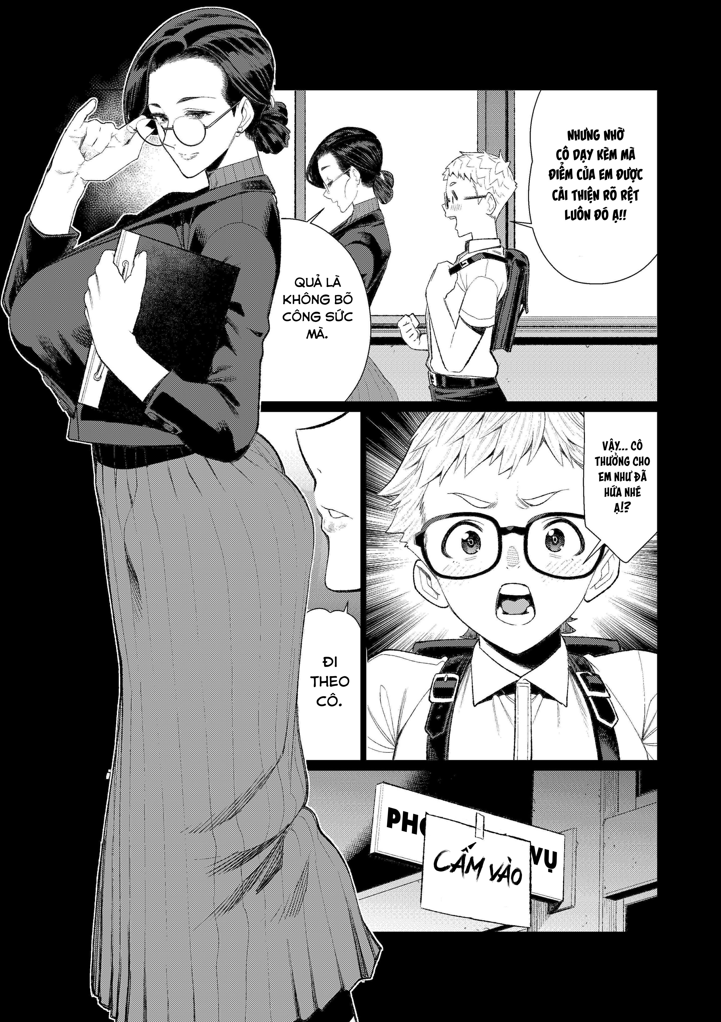 Đọc truyện hentai Một Tình Yêu Sai Trái Giữa Cô & Trò - Oneshot