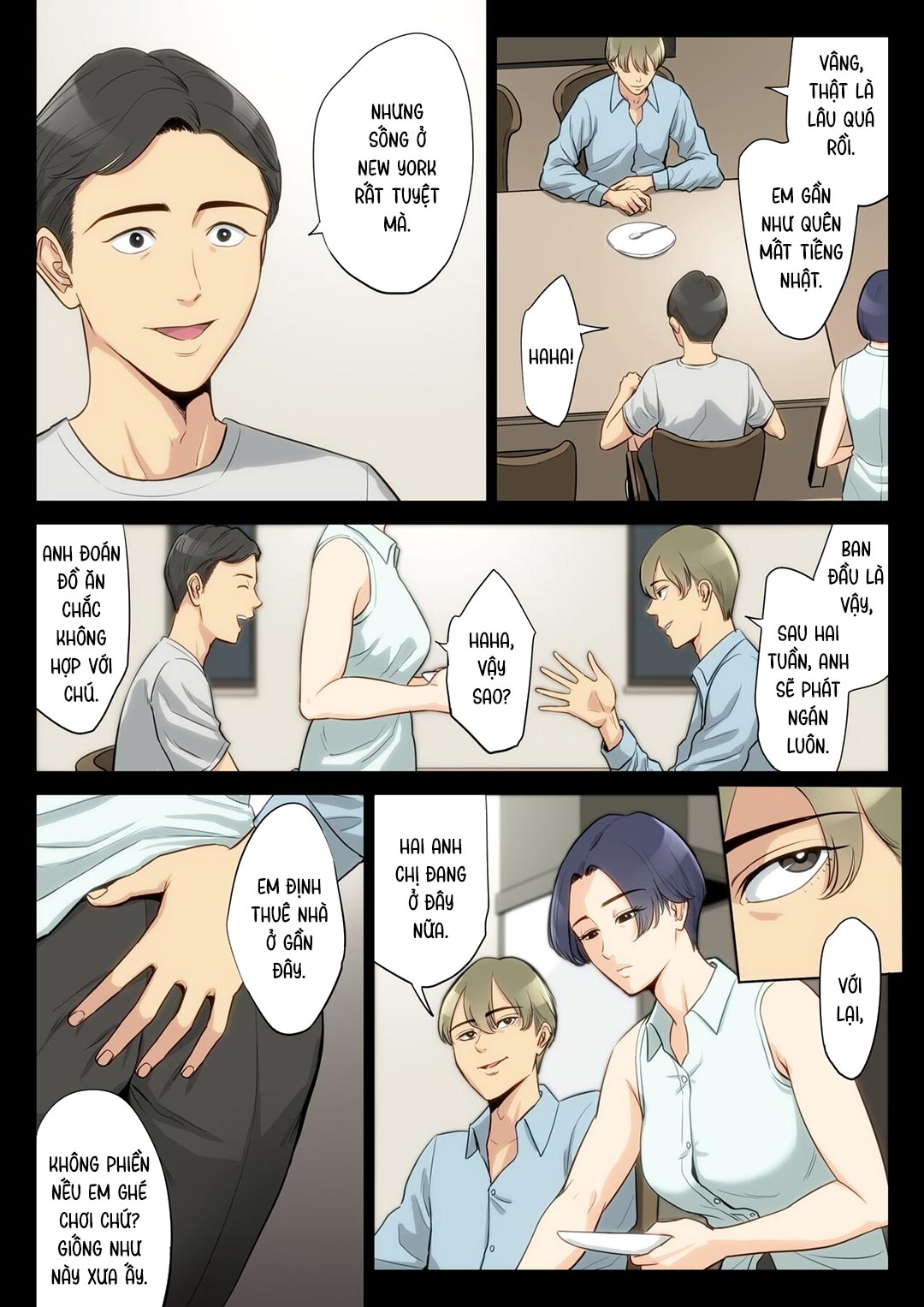 Đọc truyện hentai Tôi, mẹ và chú - Chap 1