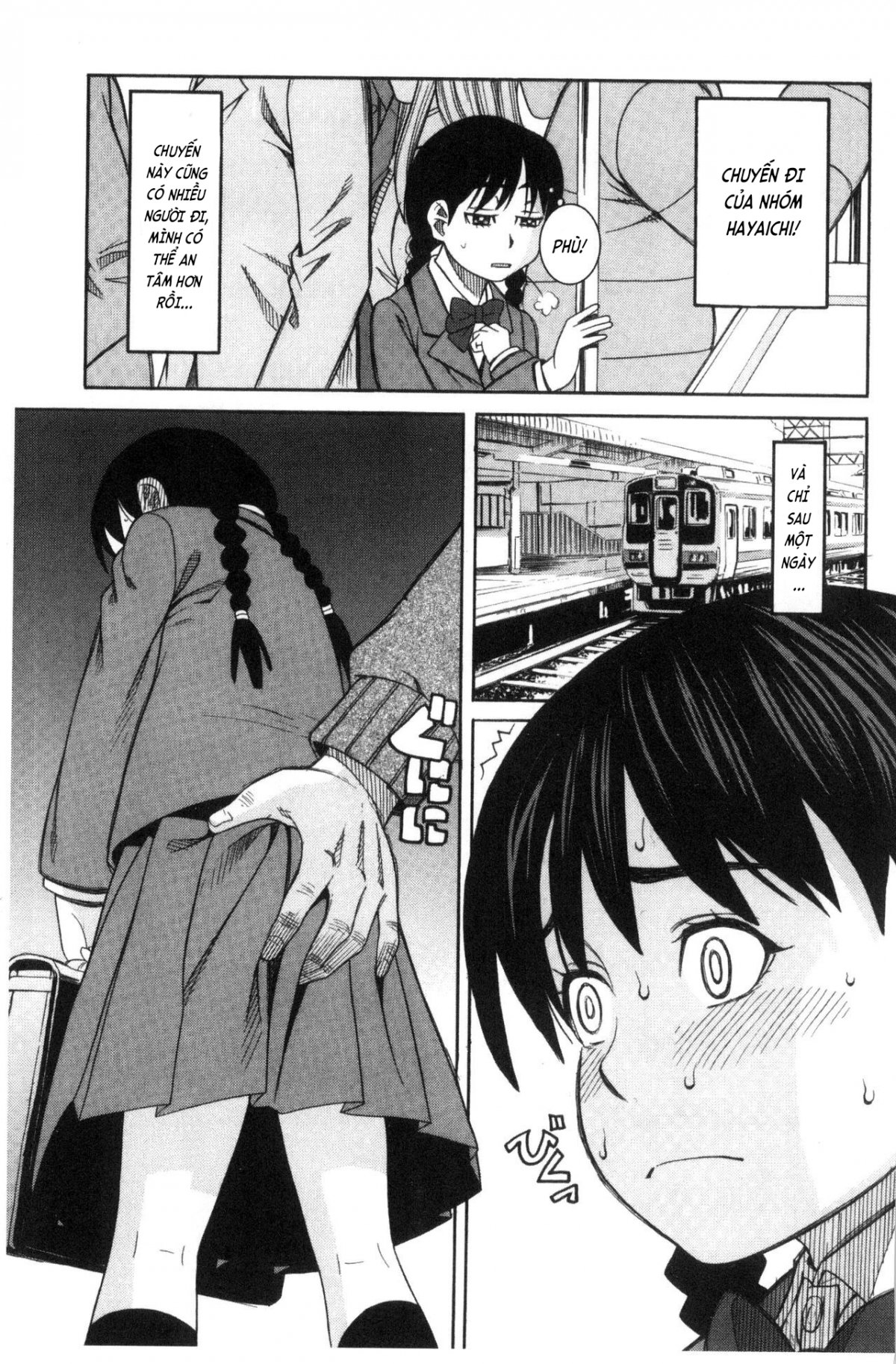 Đọc truyện hentai Kẻ quấy rối tình dục và hai cô bé nữ sinh! - Chap 1