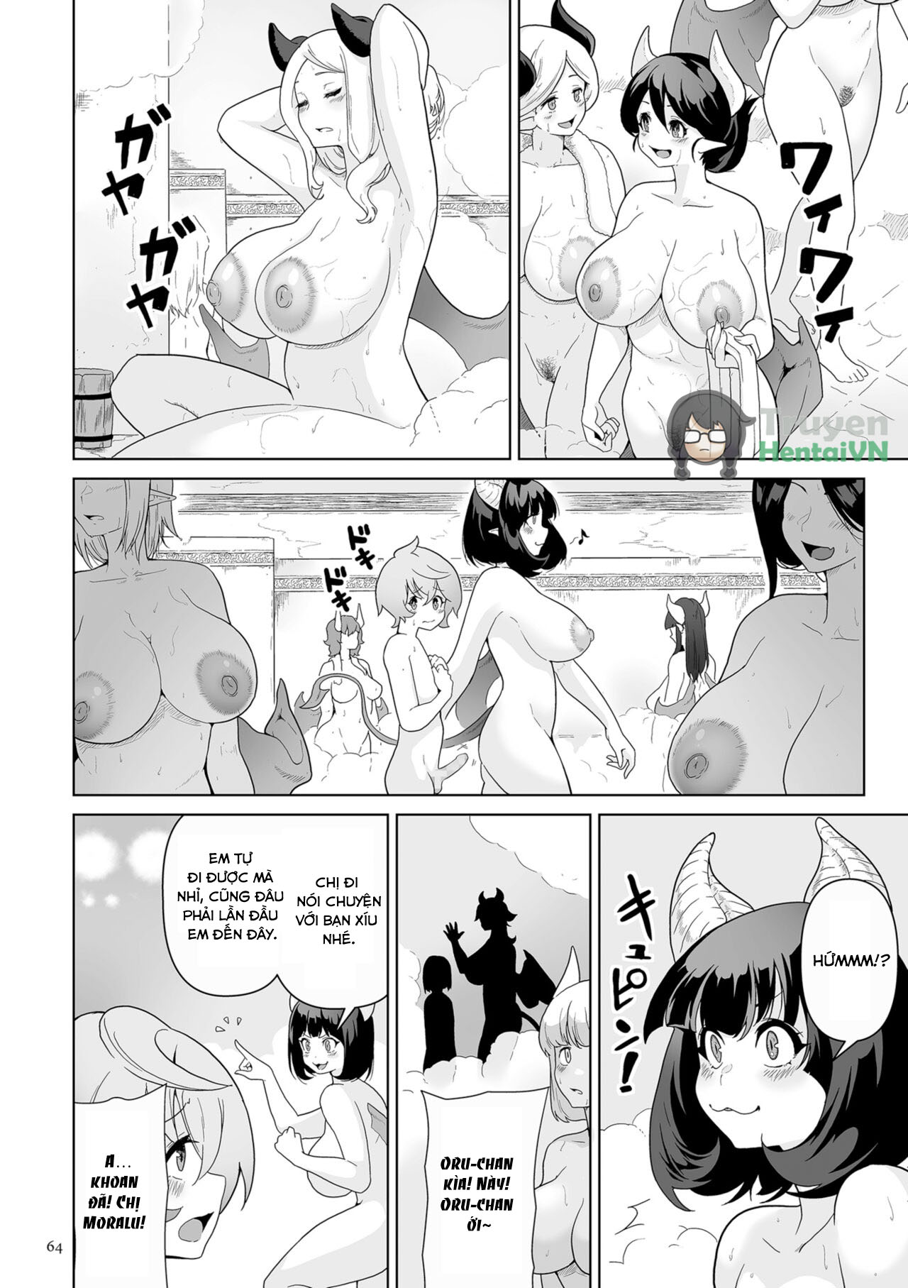 Đọc truyện hentai Vương quốc Succubus thèm bú - Chap 3