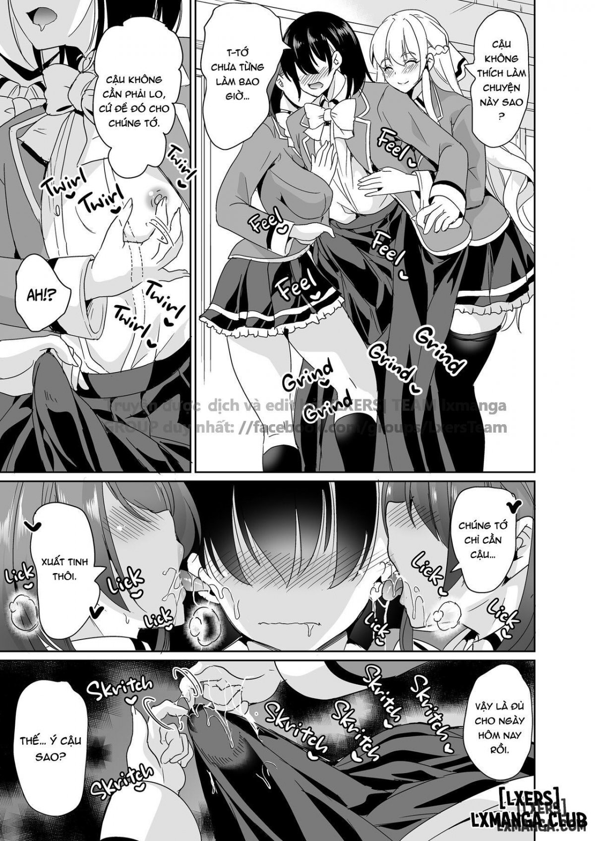 Đọc truyện hentai The Lone Cock in the Sex Club for Girls - Oneshot