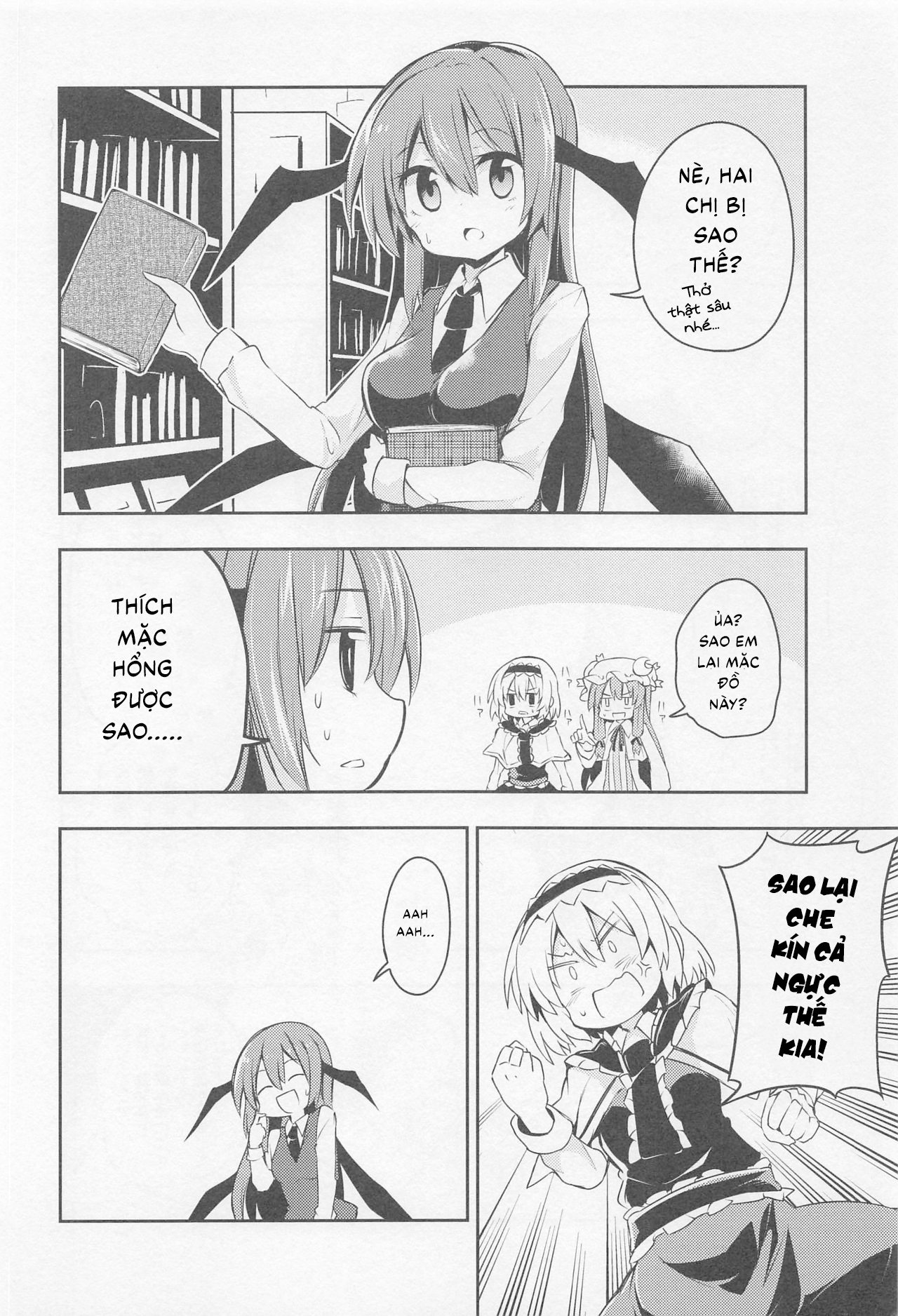 Đọc truyện hentai Shifuku no Great Beautiful Koappai (Touhou Project) - Oneshot