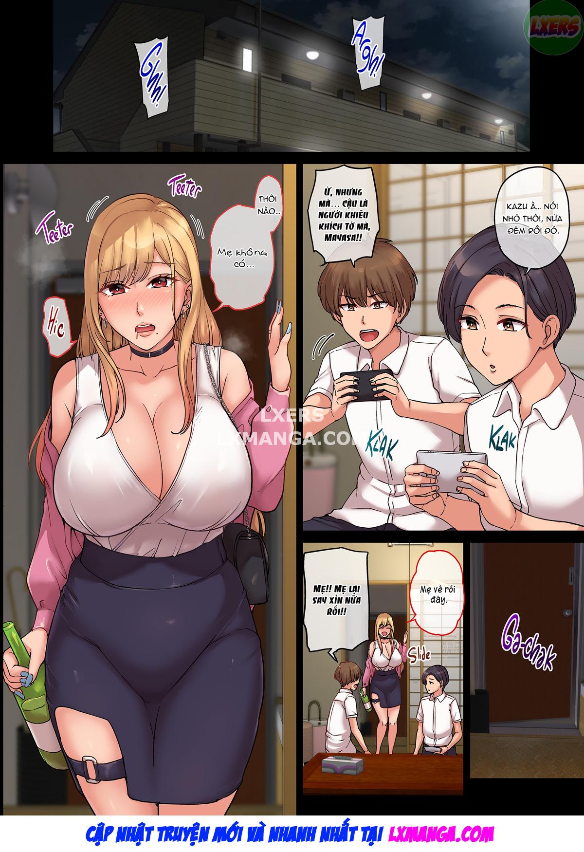Đọc truyện hentai Tôi Đã Gặp Những Người Bạn Của Tôi, Mẹ Gyaru Ở Xứ Xà Phòng - Chap 1