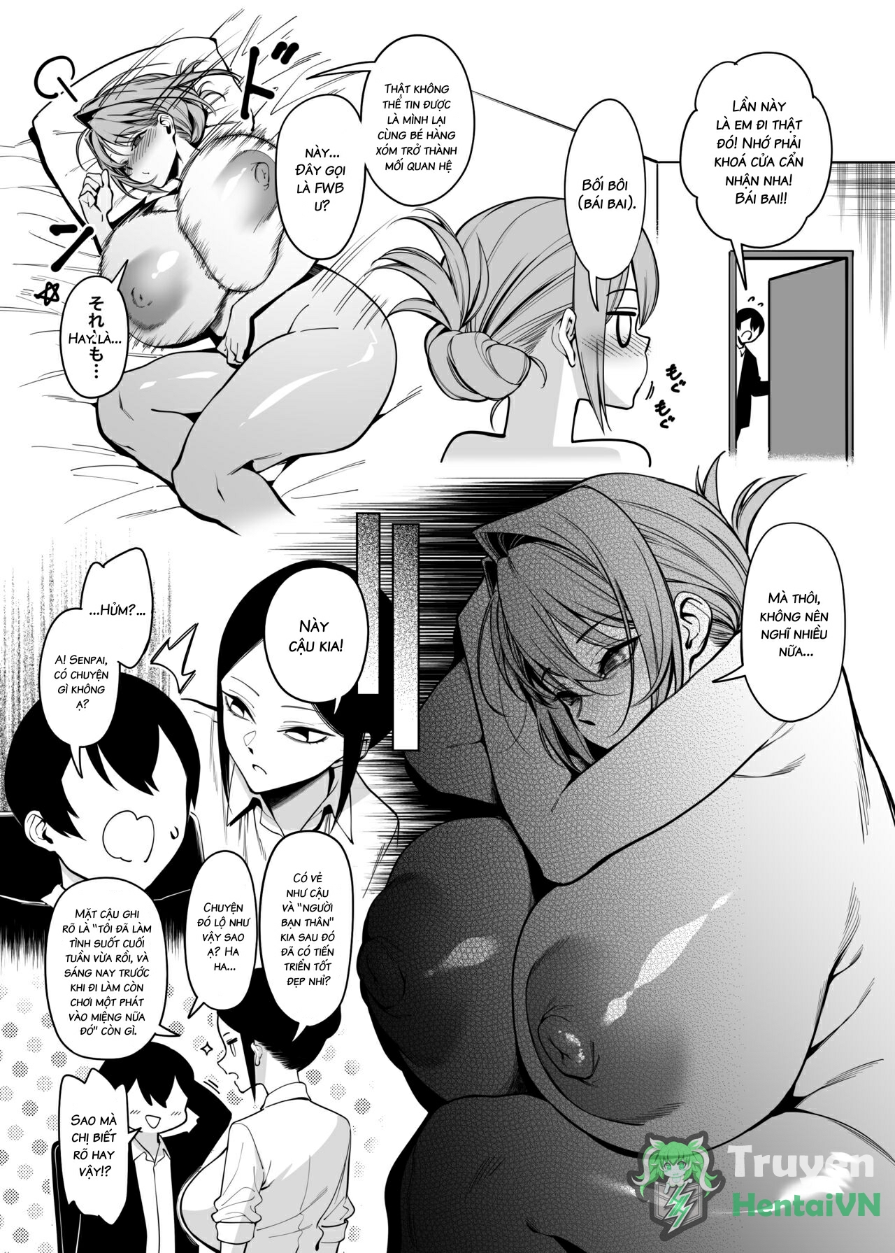Đọc truyện hentai Otonari-san wa Yami Soshiki ni Nikutai Kaizou sareta Moto Seigi Sentai Member deshita - Chap 3