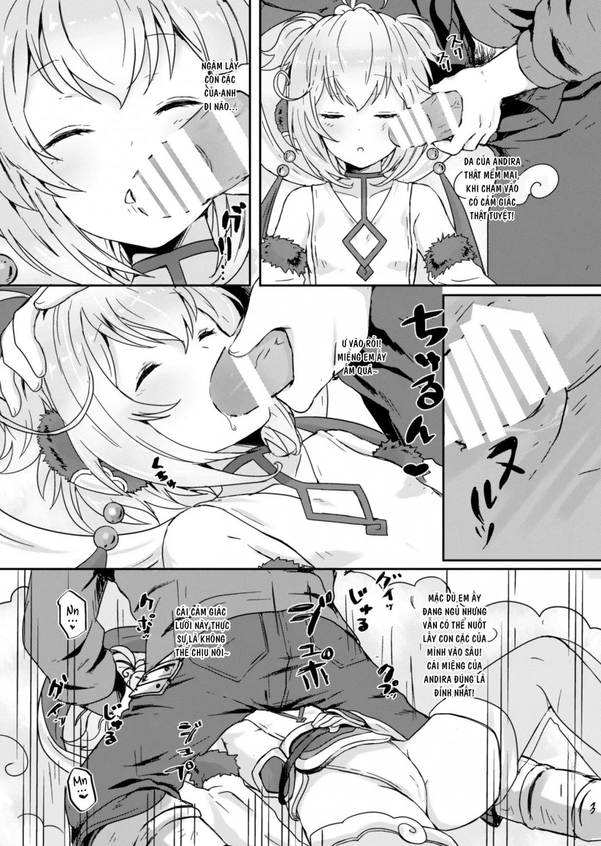 Đọc truyện hentai Giấc ngủ trưa êm ái của Andira - Oneshot