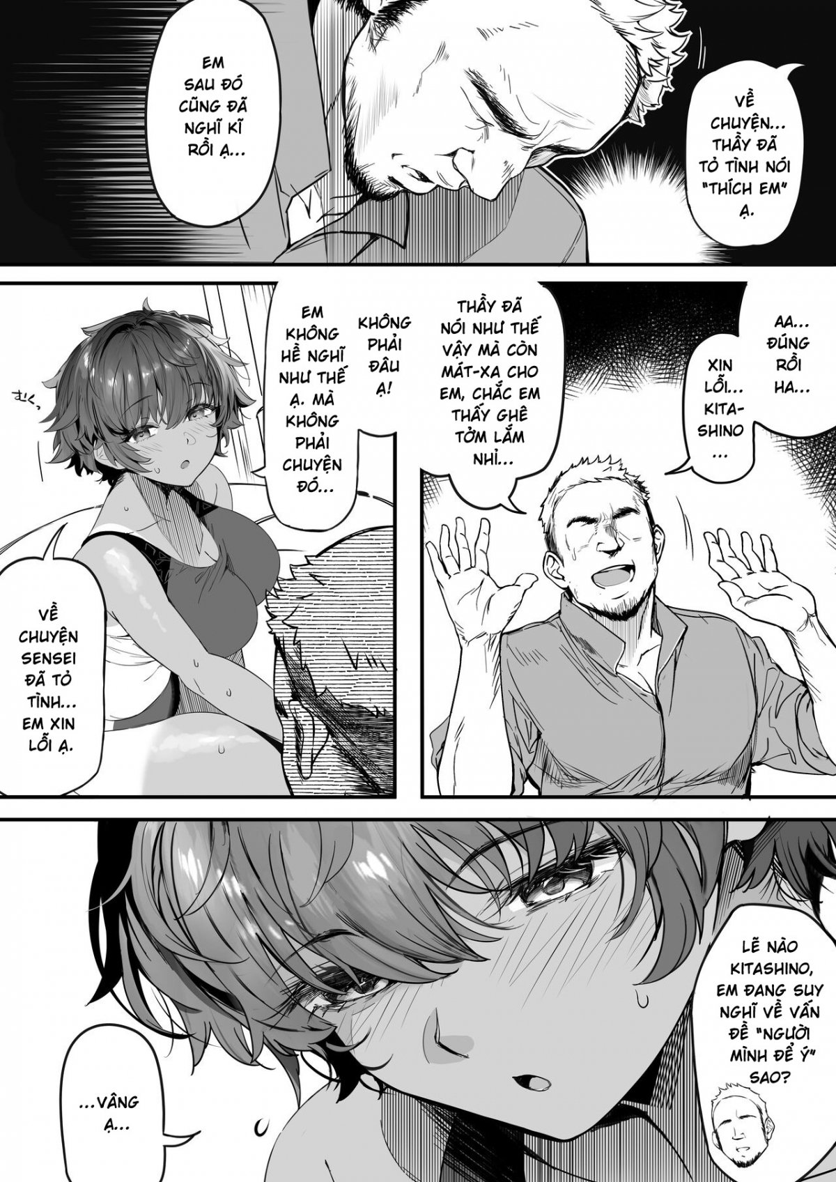 Đọc truyện hentai Rikujoubu no Bokukko Doukyuusei ga Chuunen Komon ni Mesu ni Sareru Ichibu Shijuu - Oneshot cực ngắn